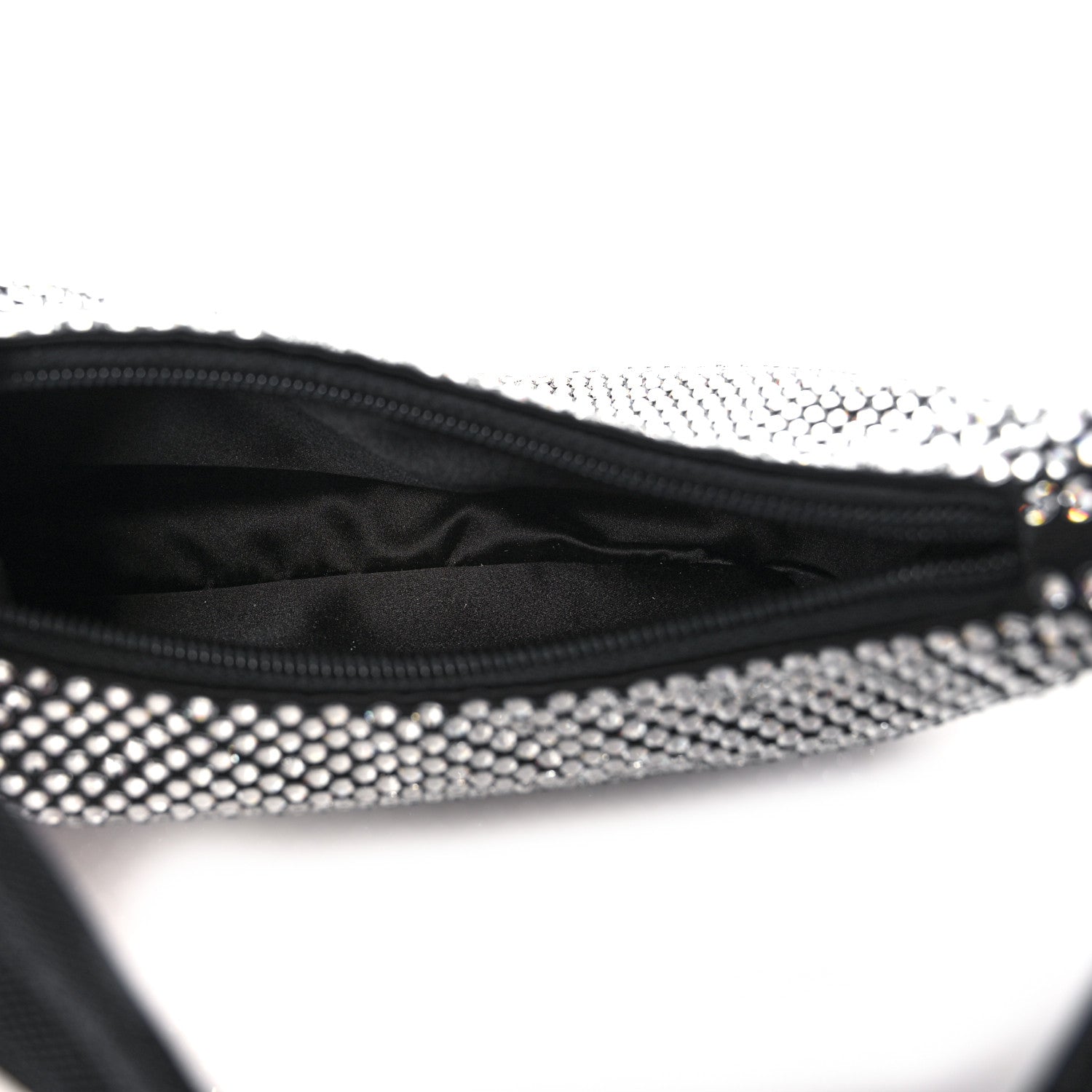Prada Satin Crystal Mini Re-Edition 2000 Bag Cristal 5 of 10