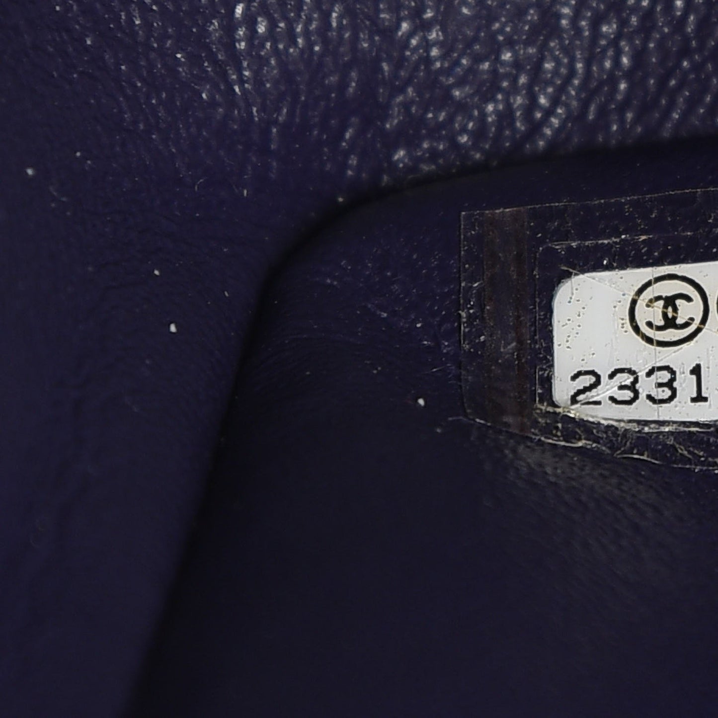 Lambskin Quilted Jumbo Double Flap Dark Purple