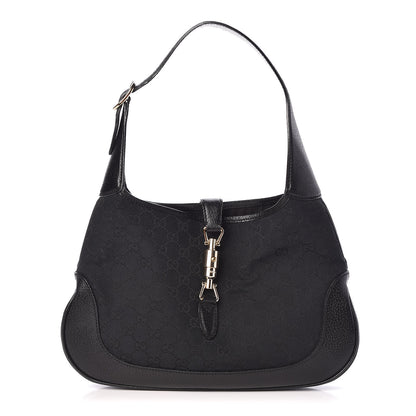 Gucci Monogram Jackie O Hobo Black 1 of 9