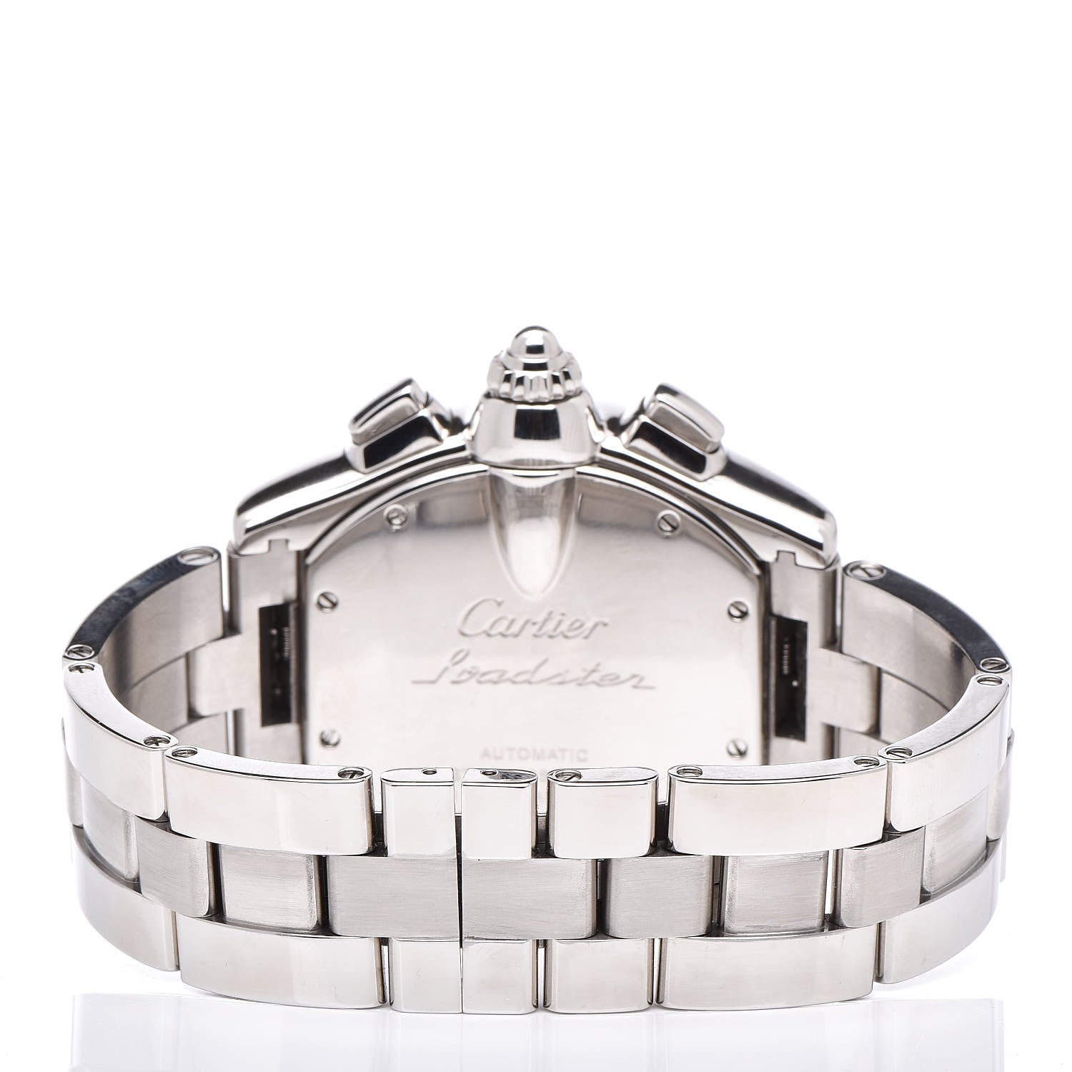 Cartier Stainless Steel 42mm Roadster Chronograph Automatic Watch 4 of 7