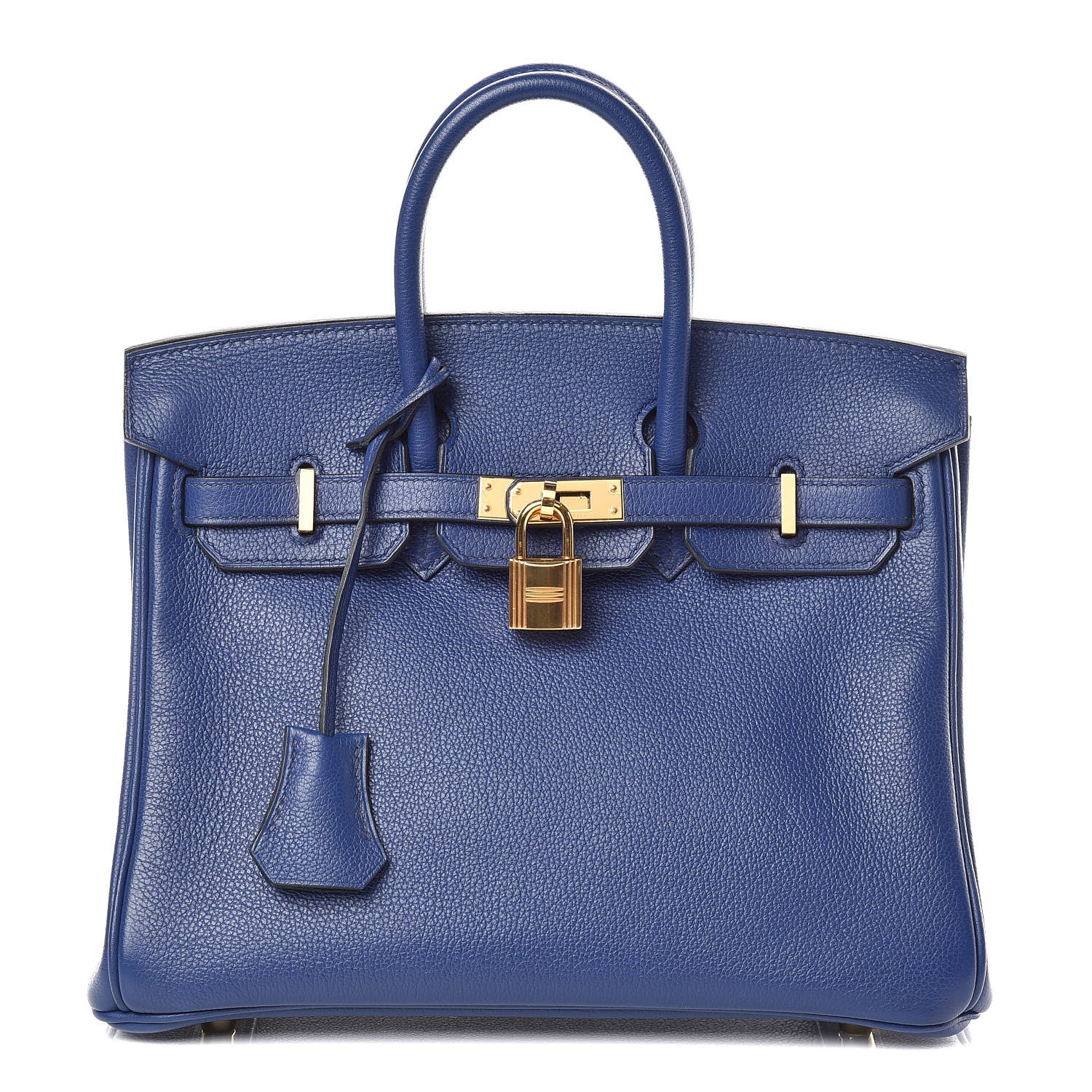 Hermes Taurillon Novillo Birkin 25 Bleu Saphir 1 of 34