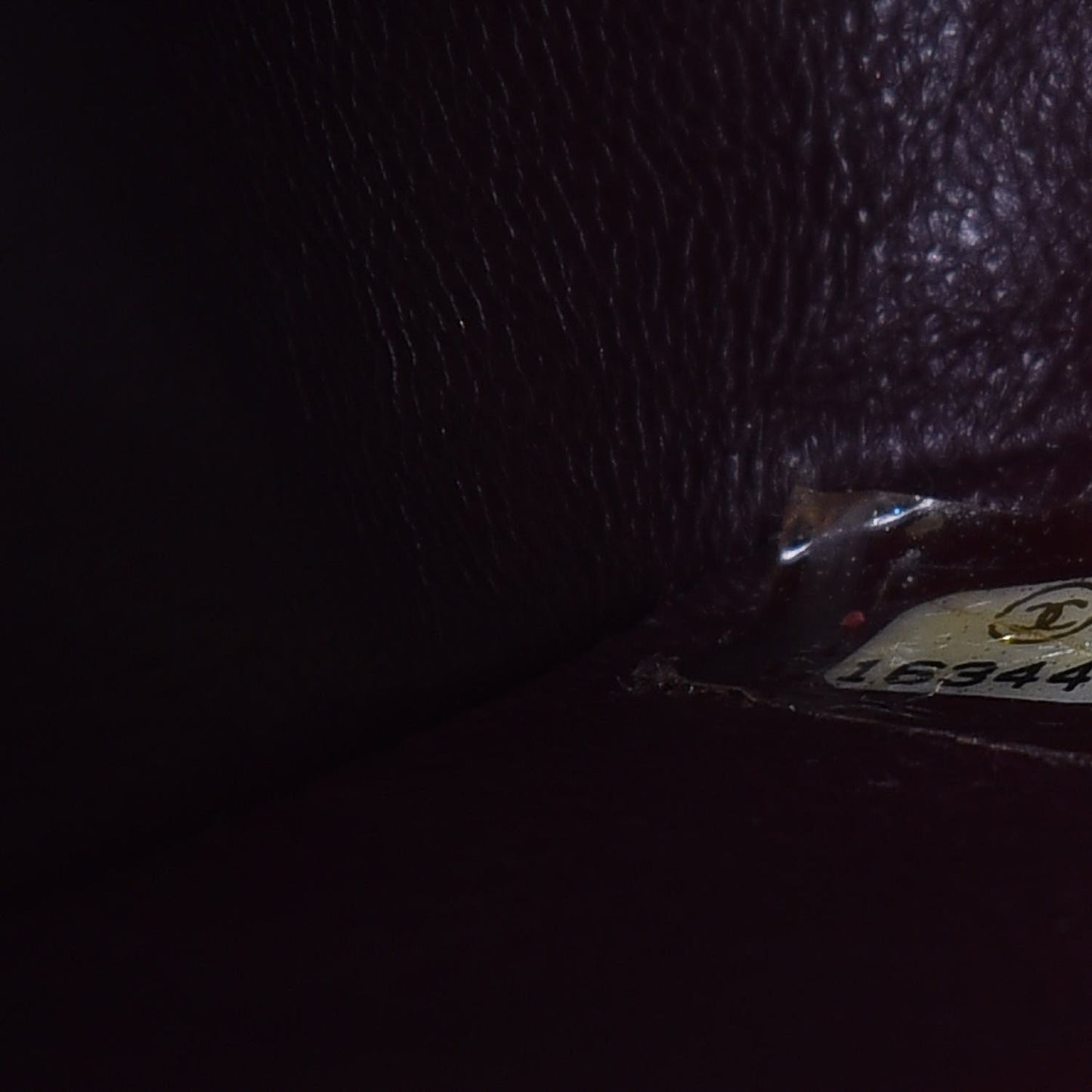 Lambskin Quilted Jumbo Double Flap Black