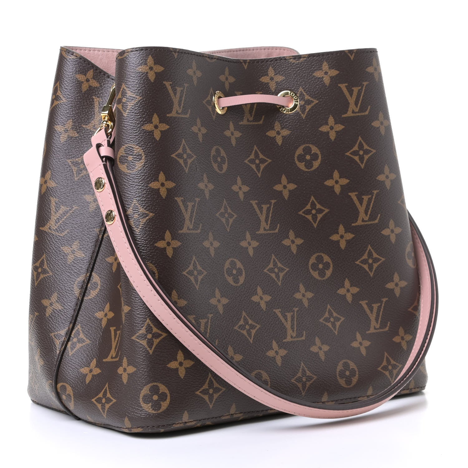 Louis Vuitton Monogram Neonoe MM Rose Poudre 2 of 4