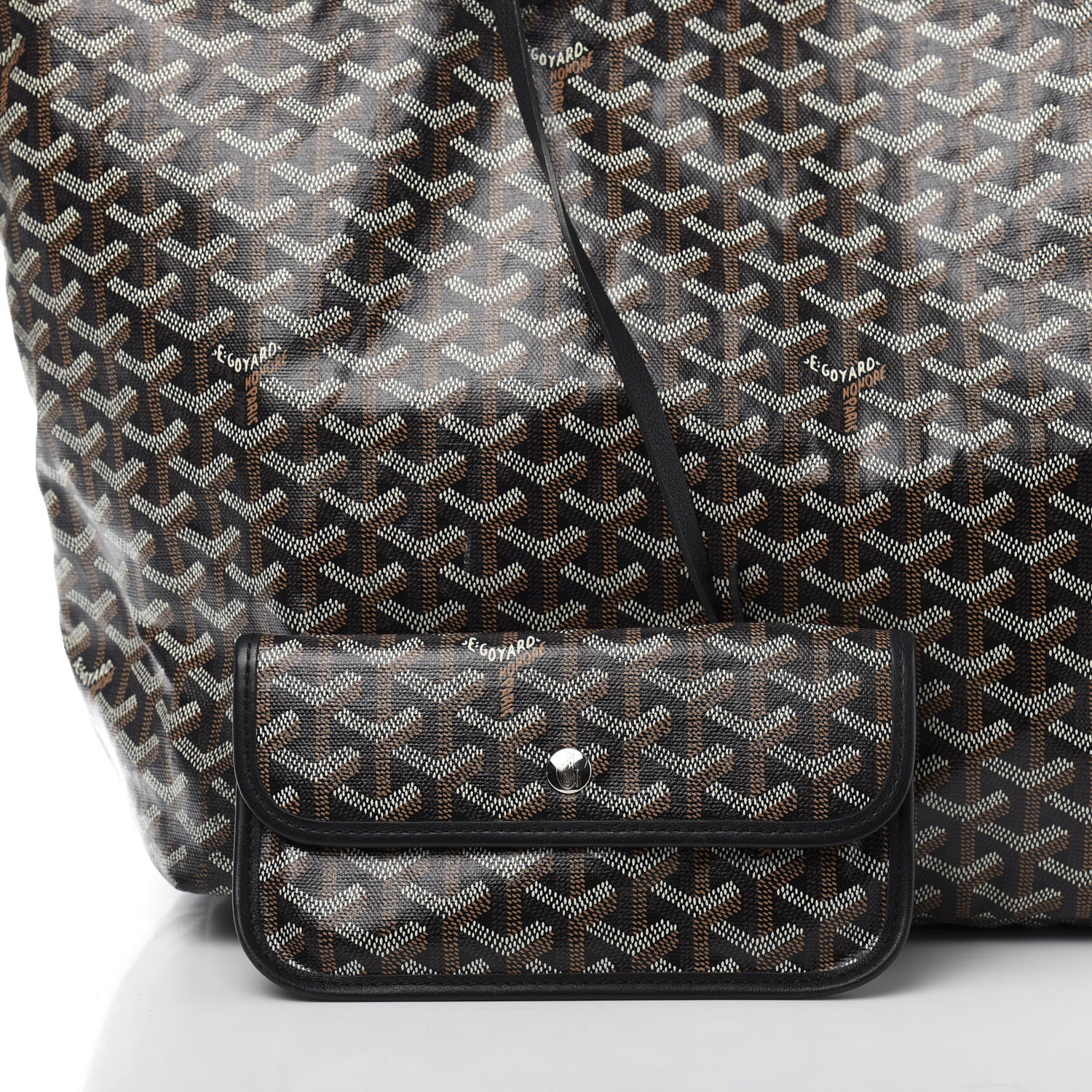 Goyard Goyardine Saint Louis GM Black 10 of 12