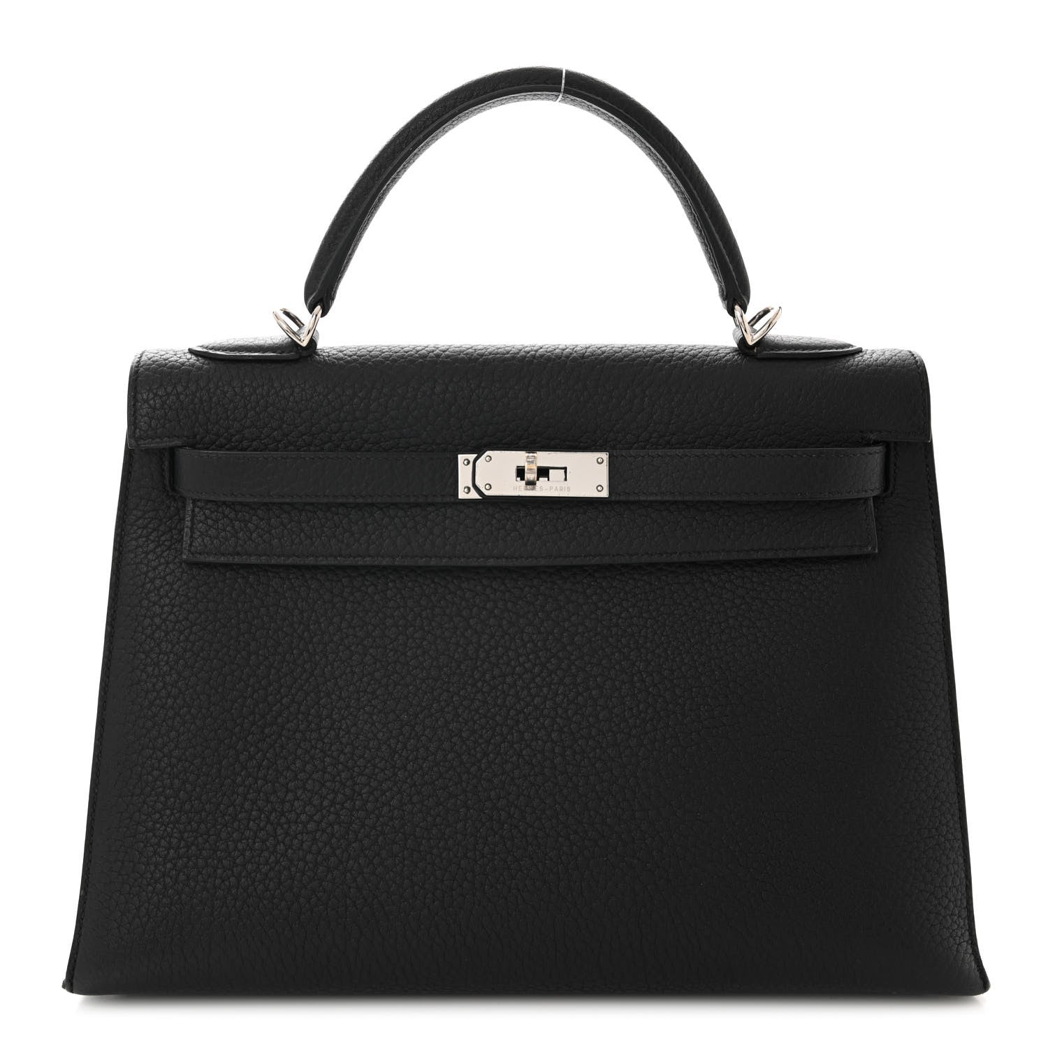 Hermes Fjord Kelly Sellier 32 Black 1 of 12