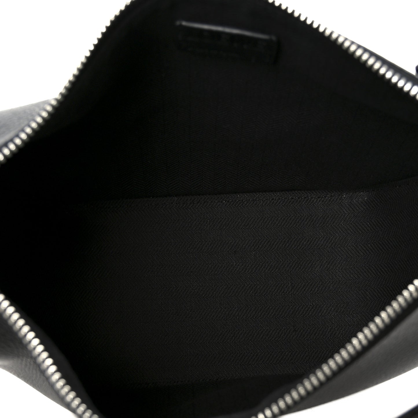 Calfskin Mini Hammock Hobo Black