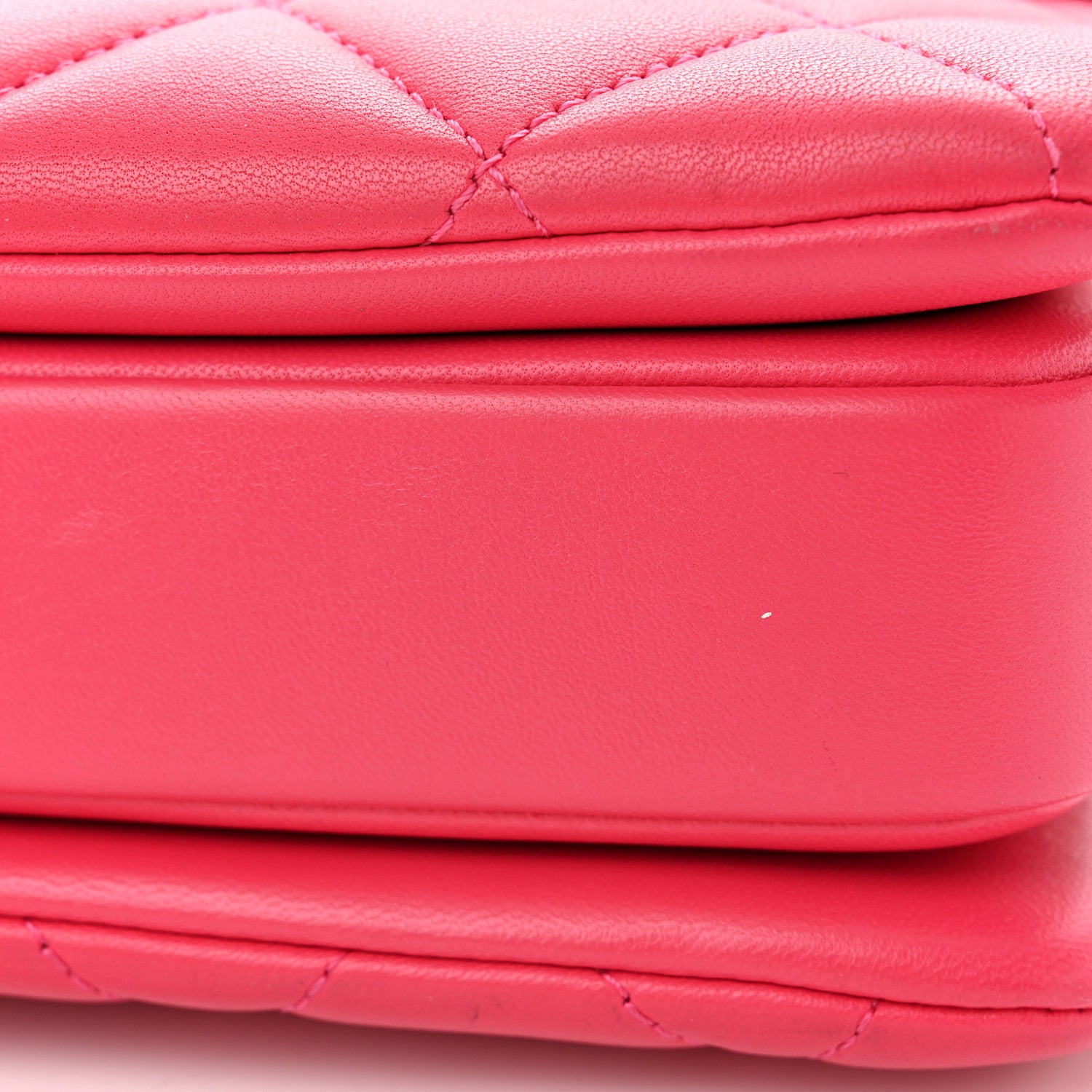 Chanel Lambskin Quilted Small Trendy CC Dual Handle Bag Dark Pink 14 of 16