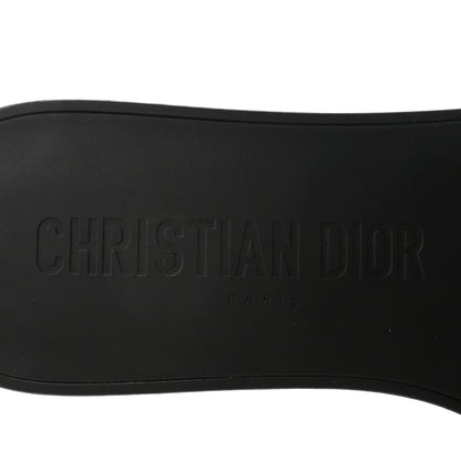 Christian Dior Technical Stretch Fabric Camouflage Dio(r)evolution Slide Sandals 37 Black Military 8 of 9