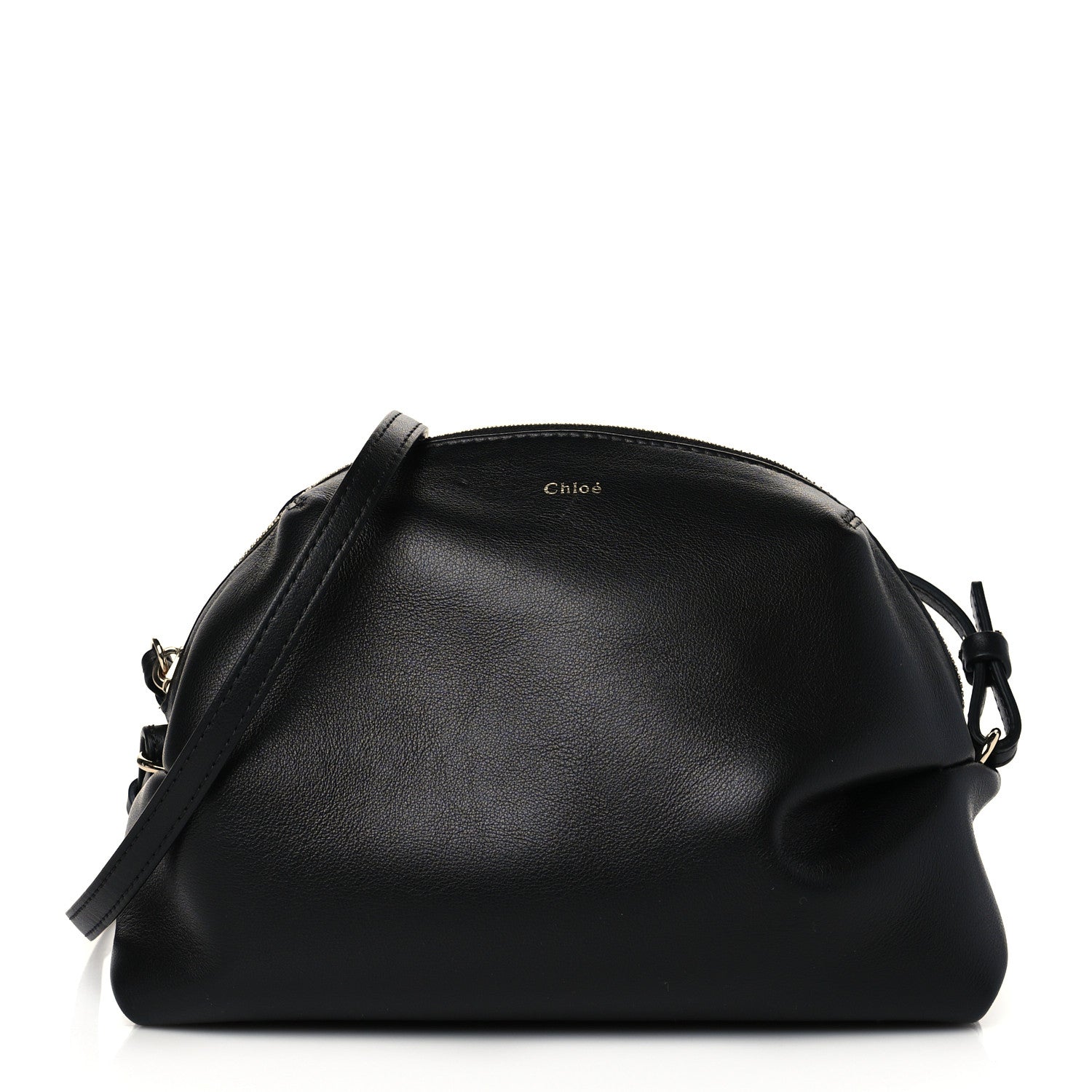 Chloe Calfskin Mini Judy Shoulder Bag Black 1 of 10