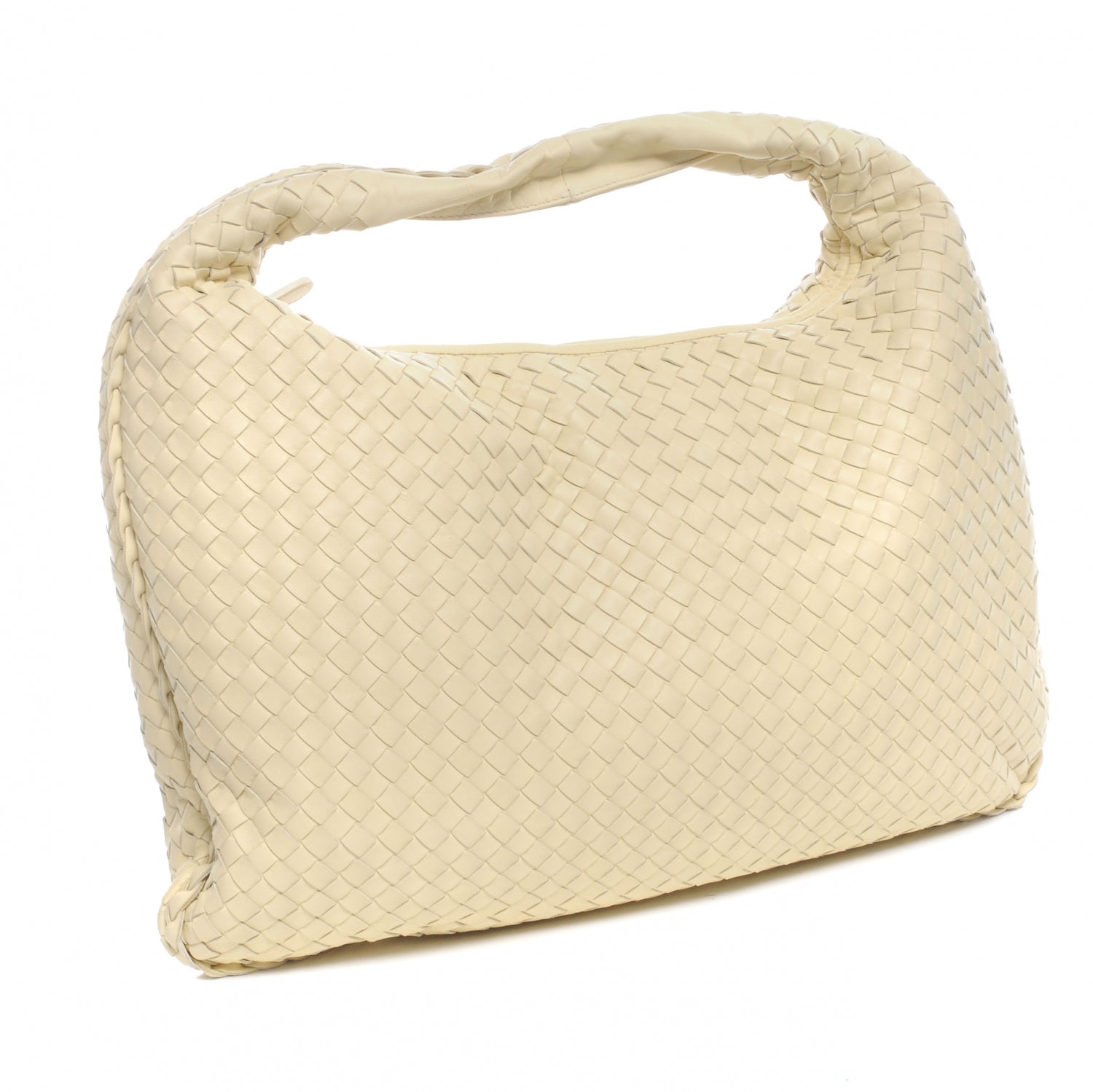 Bottega Veneta Nappa Intrecciato Large Veneta Hobo Hay 3 of 8