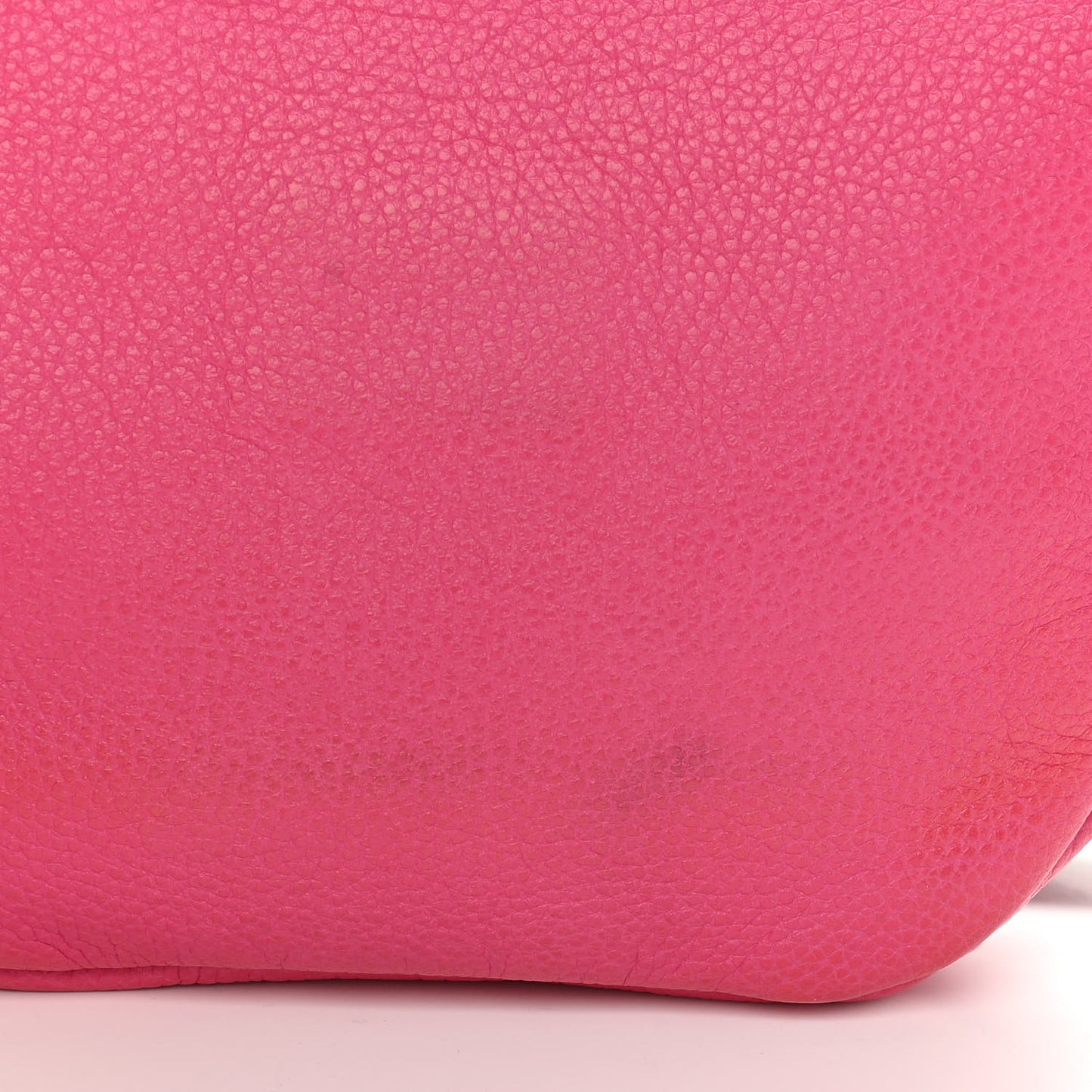 Grained Calfskin Small Logo Belt Bag Box Pink Green