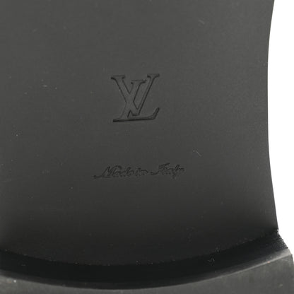 Louis Vuitton Calfskin Monogram Wonderland Flat Ranger Boots 40.5 Black 7 of 9