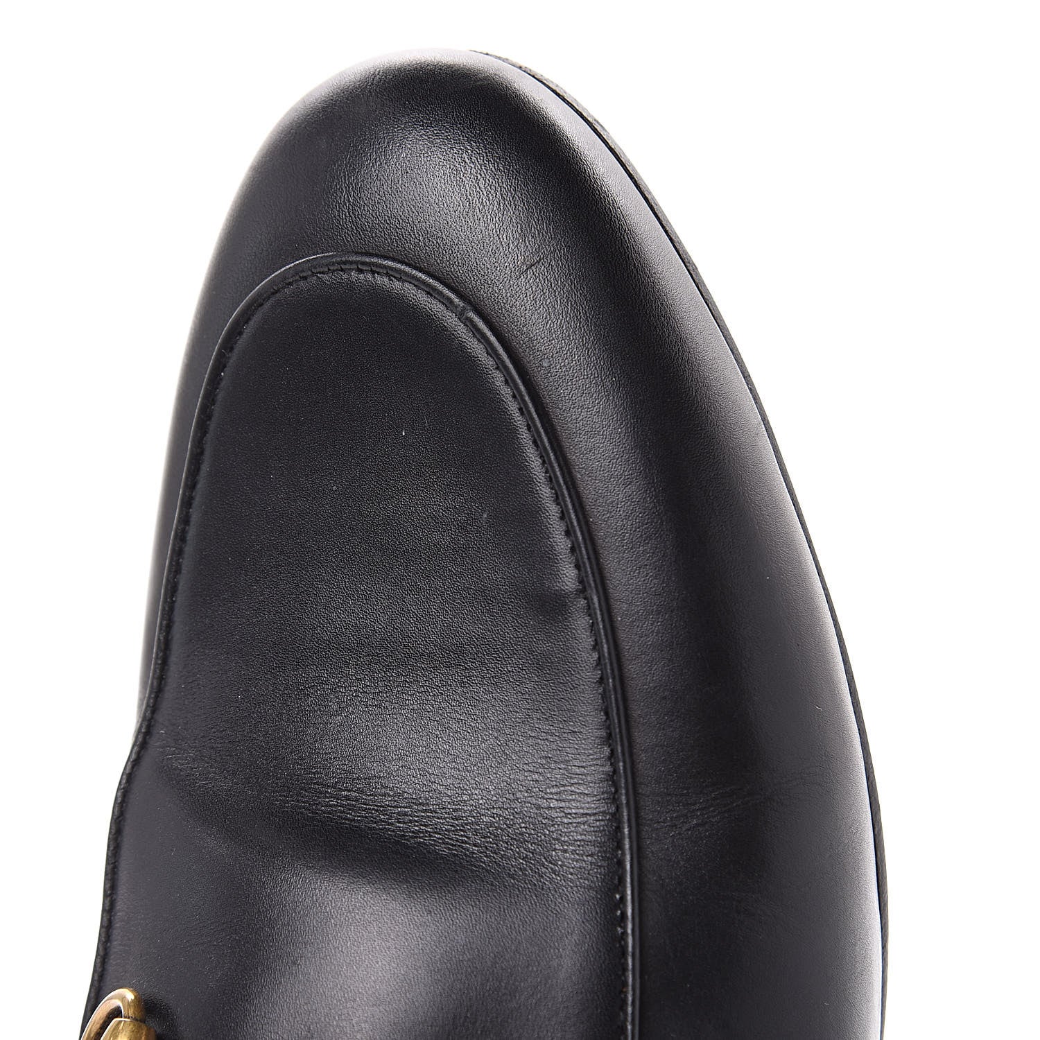 Gucci Calfskin Womens Princetown Slippers 38 Black 11 of 14