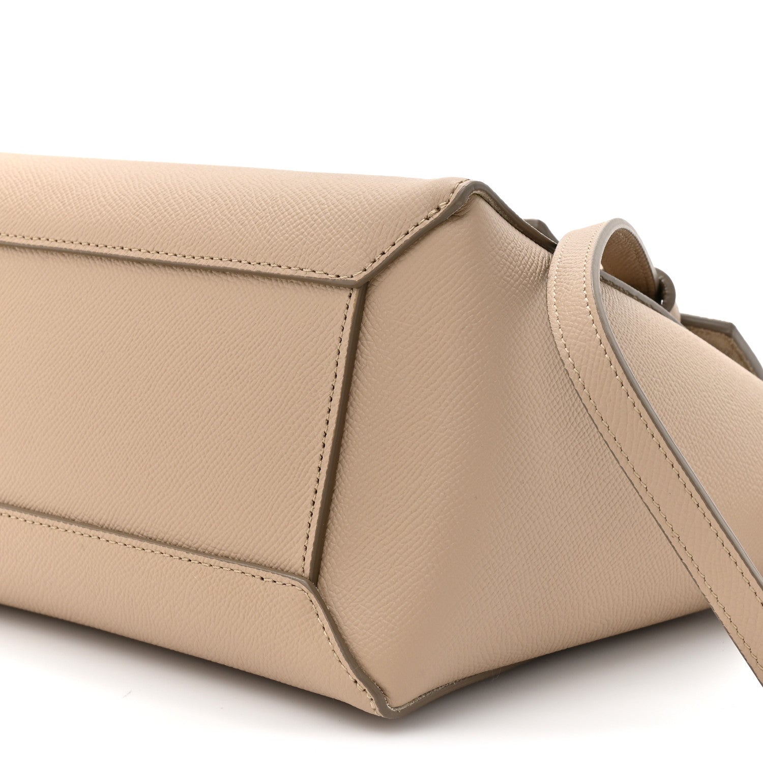 Celine Grained Calfskin Micro Belt Bag Light Taupe 8 of 13