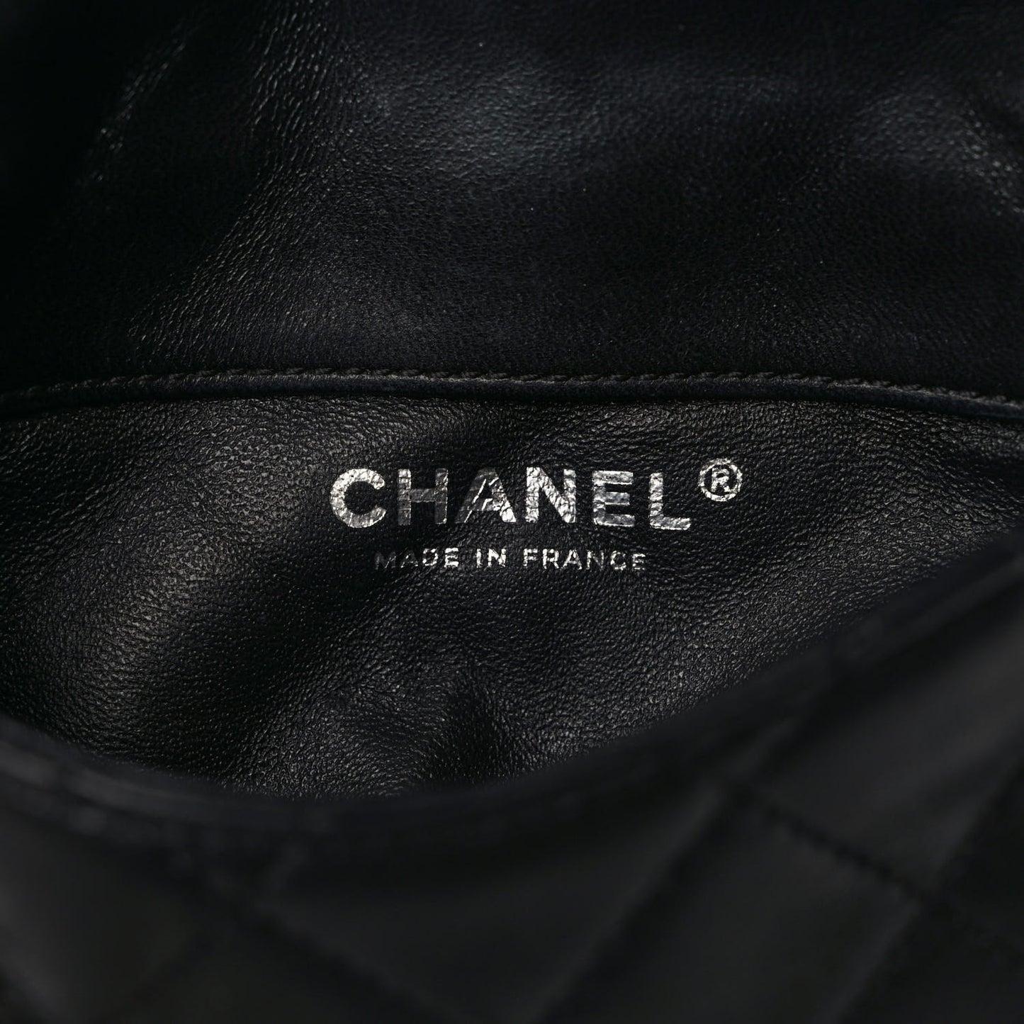 Lambskin Quilted Mini Mineral Nights Flap Crossbody Bag Black
