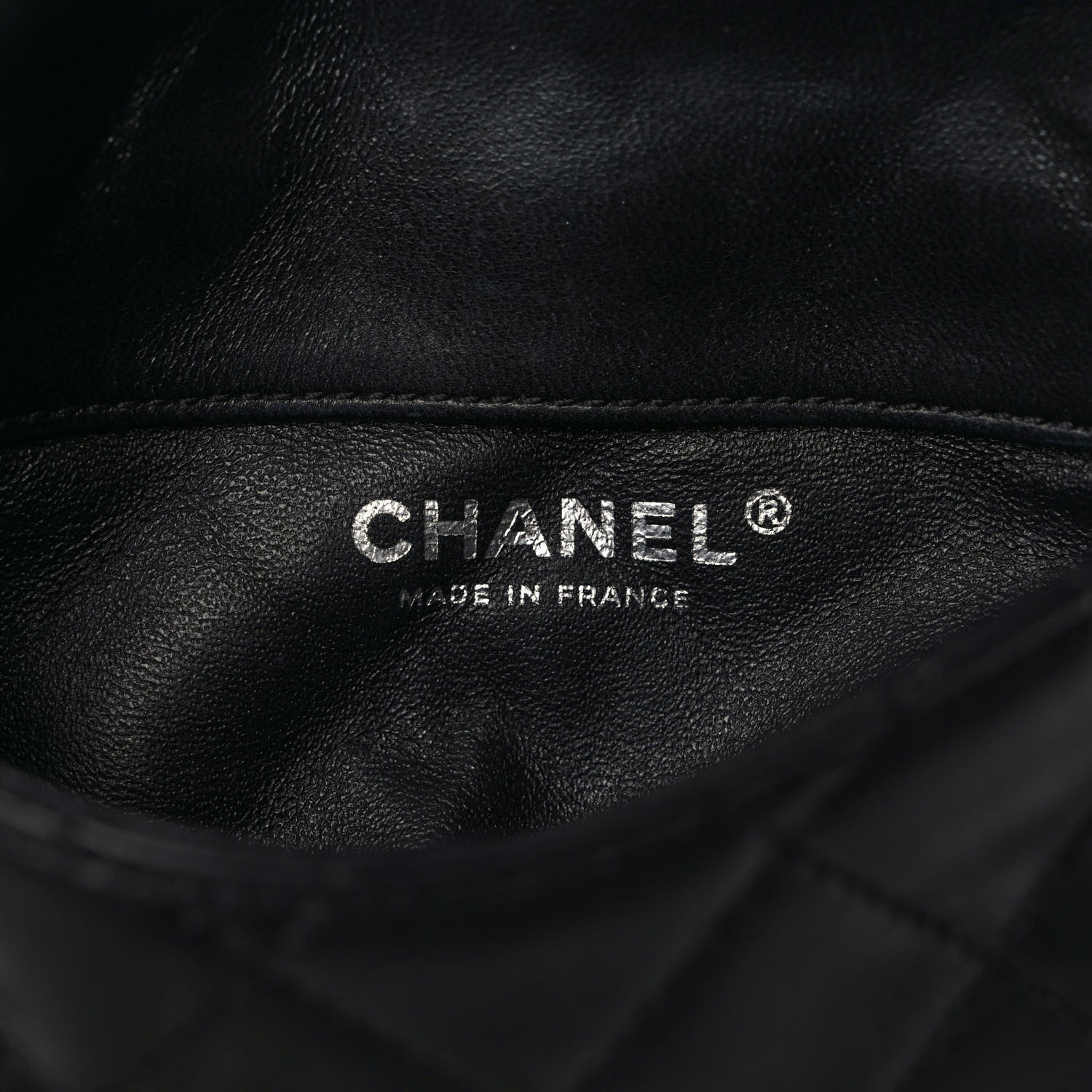 Chanel Lambskin Quilted Mini Mineral Nights Flap Crossbody Bag Black 5 of 8