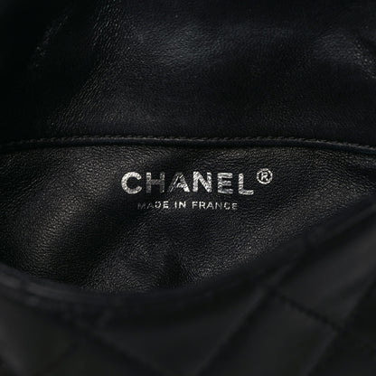 Chanel Lambskin Quilted Mini Mineral Nights Flap Crossbody Bag Black 5 of 8