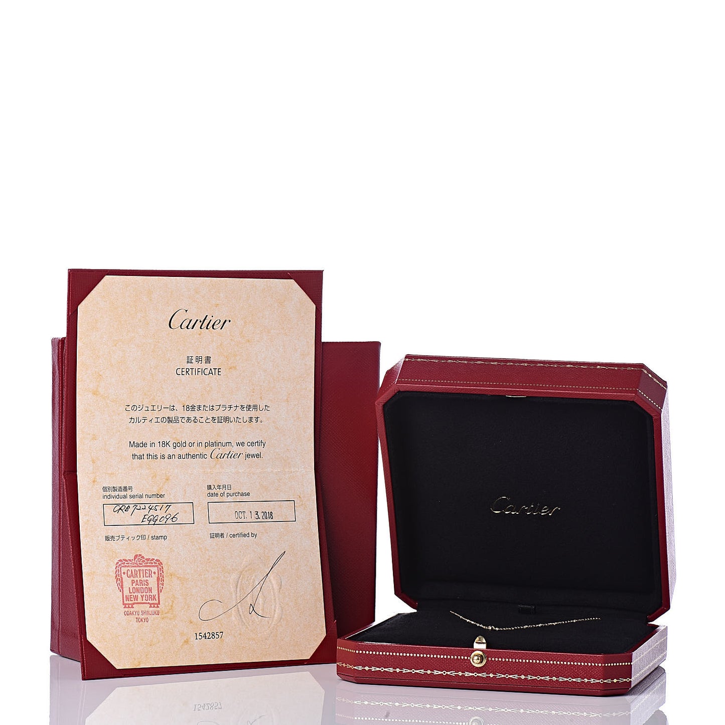 18K Yellow Gold Diamond XS D'Amour Pendant Necklace
