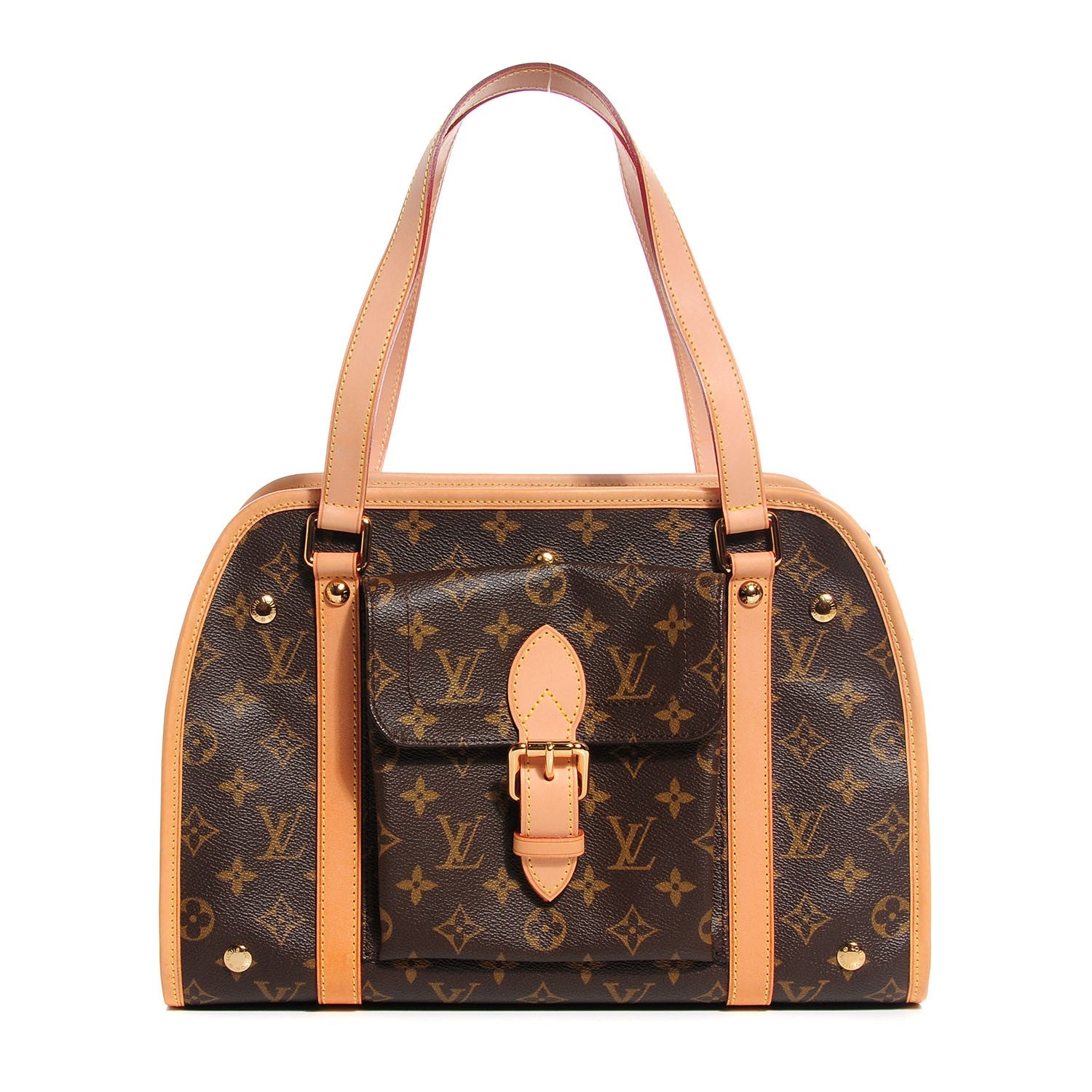 Louis Vuitton Monogram Baxter PM Dog Pet Carrier 1 of 7