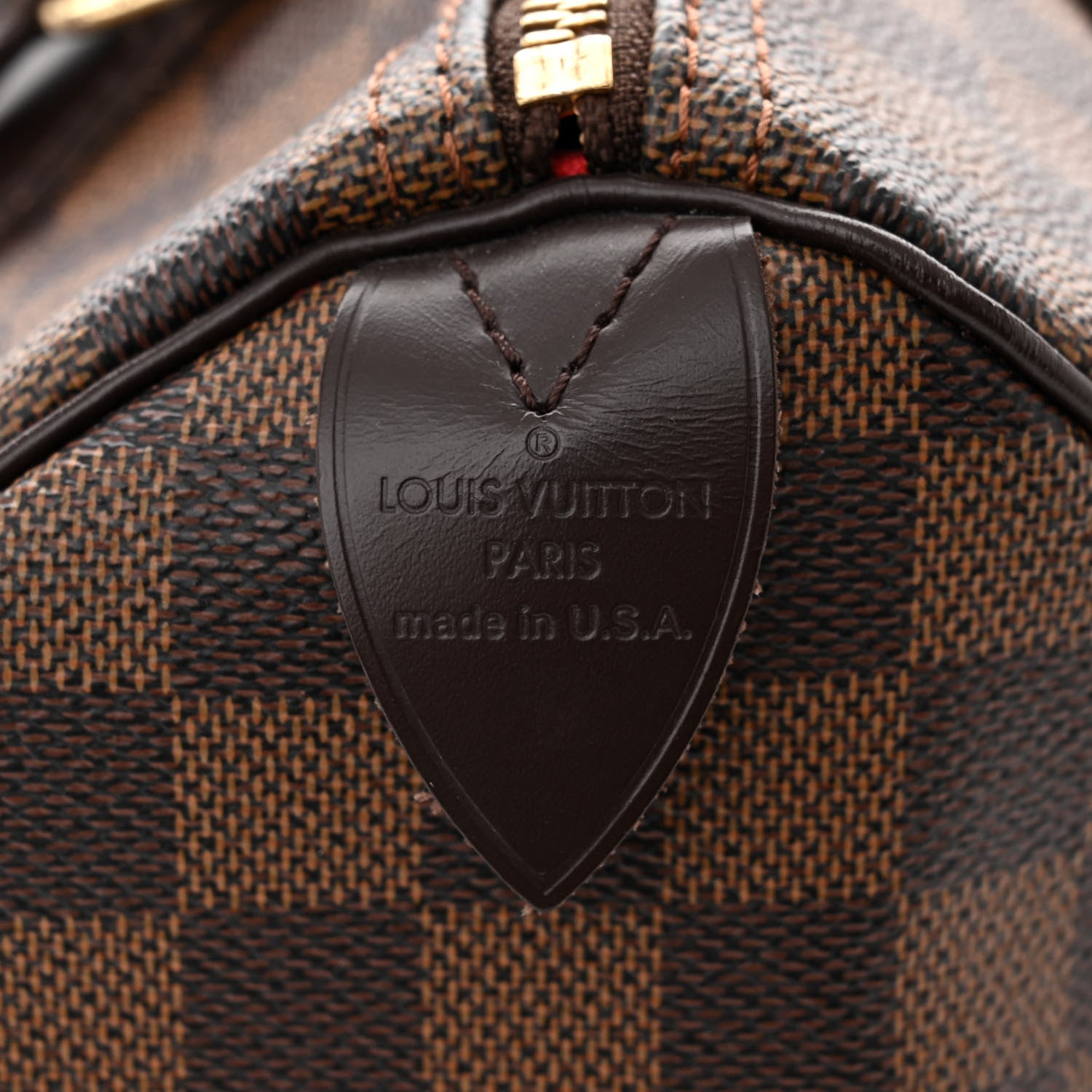 Louis Vuitton Damier Ebene Speedy 30 6 of 10