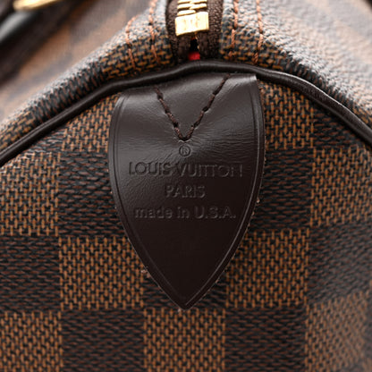 Louis Vuitton Damier Ebene Speedy 30 6 of 10