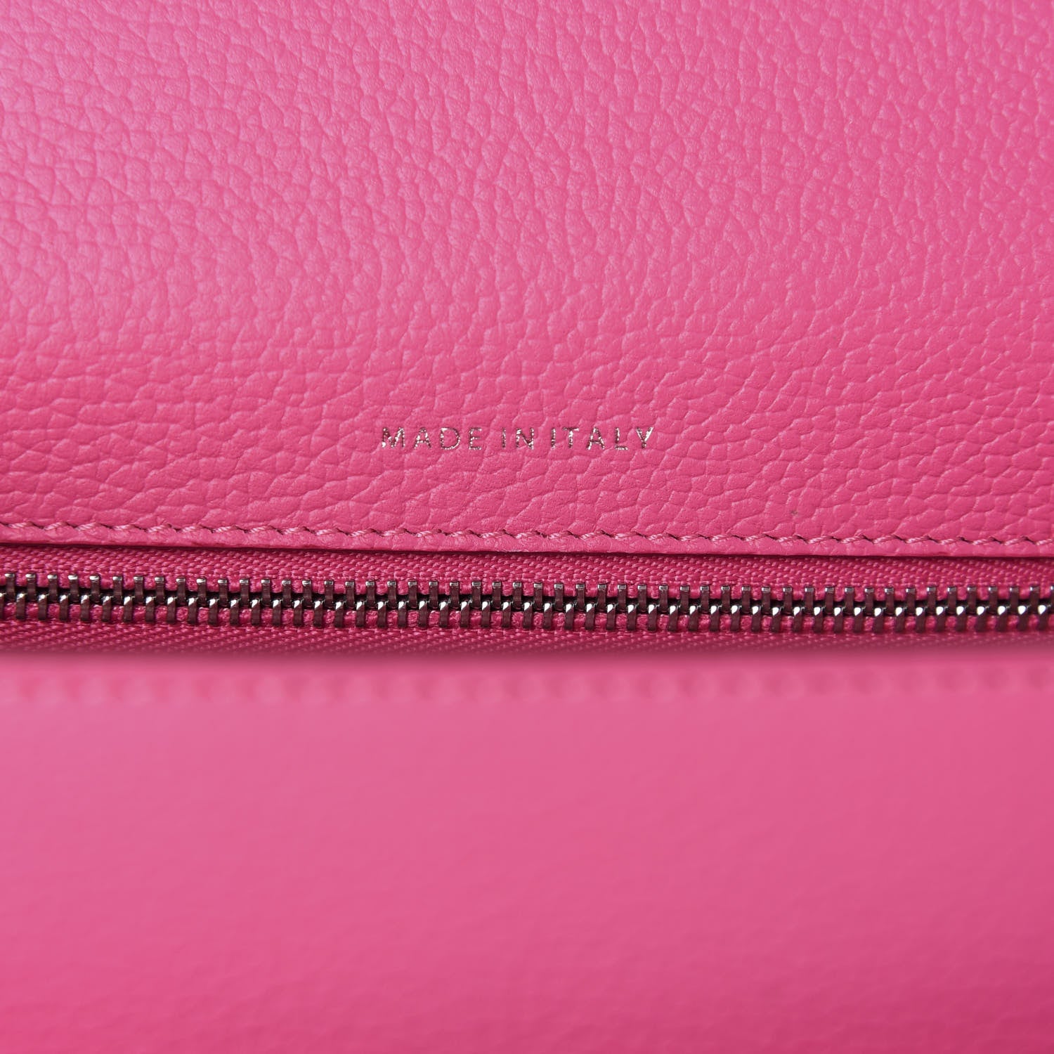 MCM Calfskin Studded Small Patricia Satchel Pink 9 of 12