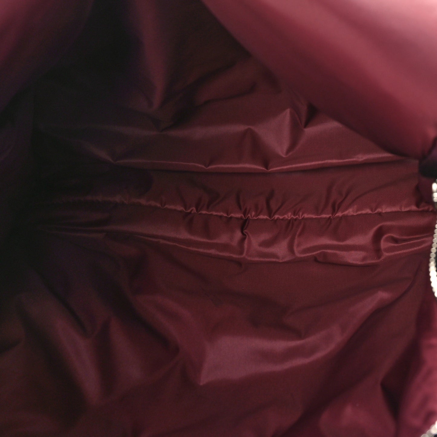 Nylon Quilted Coco Cocoon Backpack Black