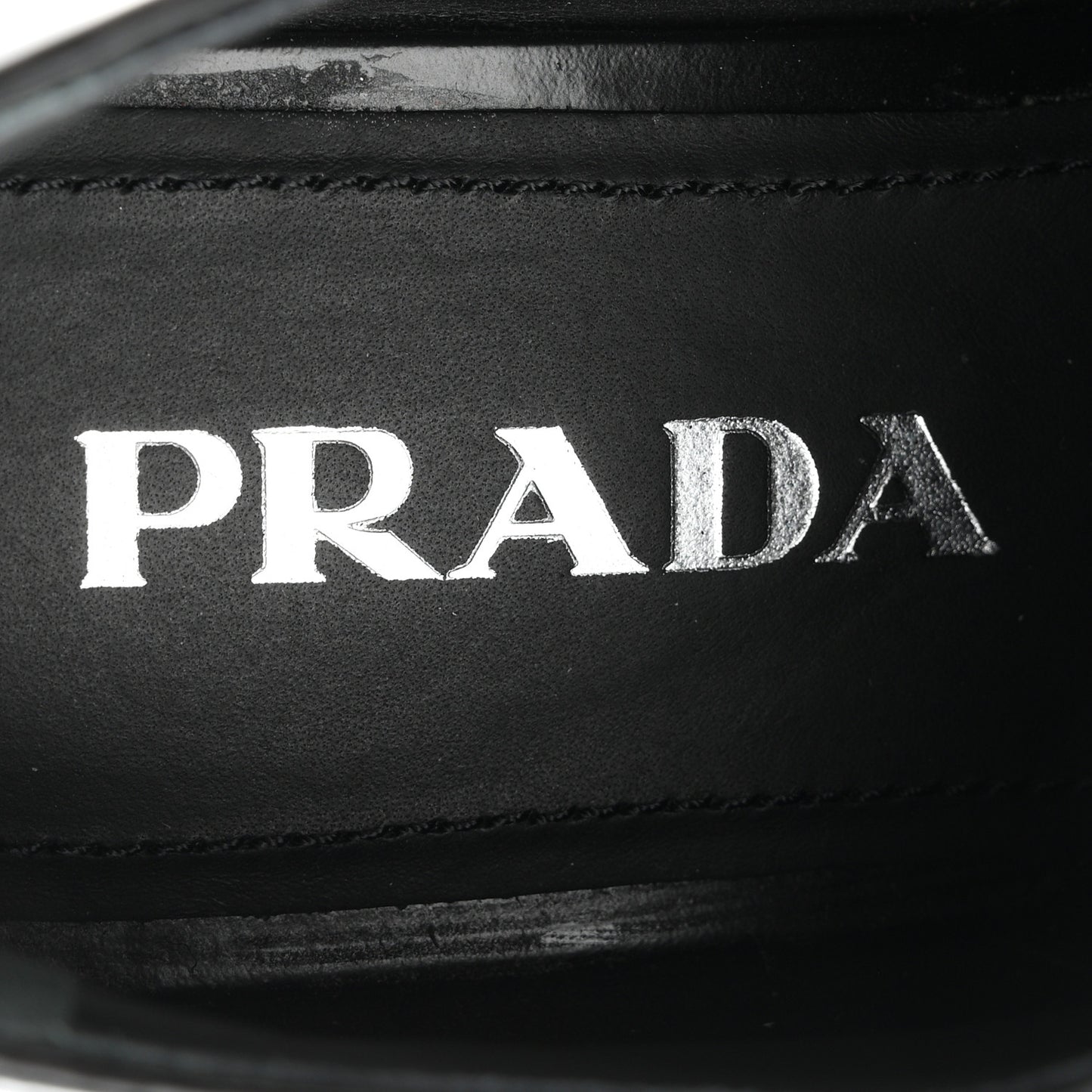 Spazzolato Lace Up Derby Platform Loafers 37 Black