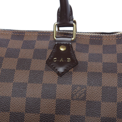 Louis Vuitton Damier Ebene Speedy Bandouliere 30 12 of 12