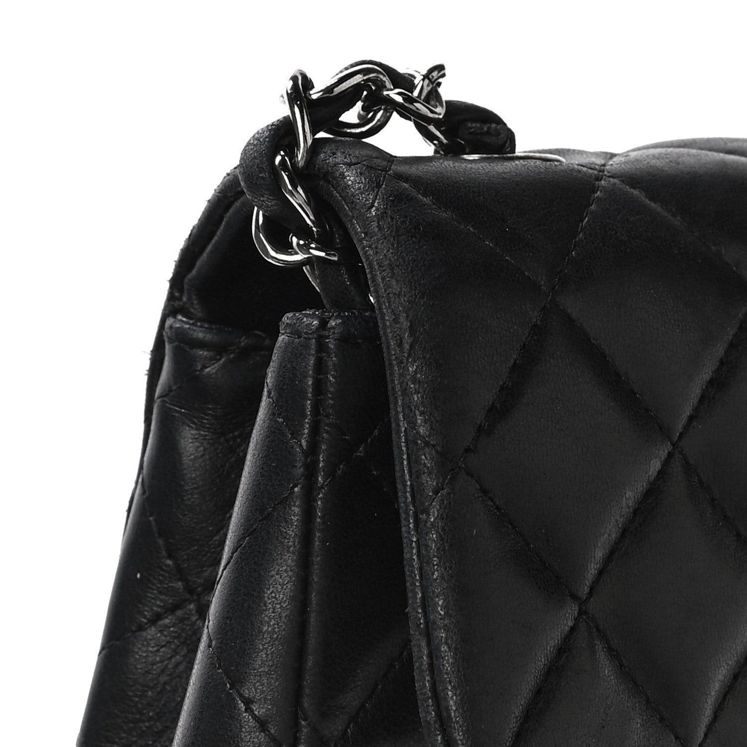 Chanel Lambskin Quilted Valentine Charms Mini Rectangular Flap Black 22 of 22
