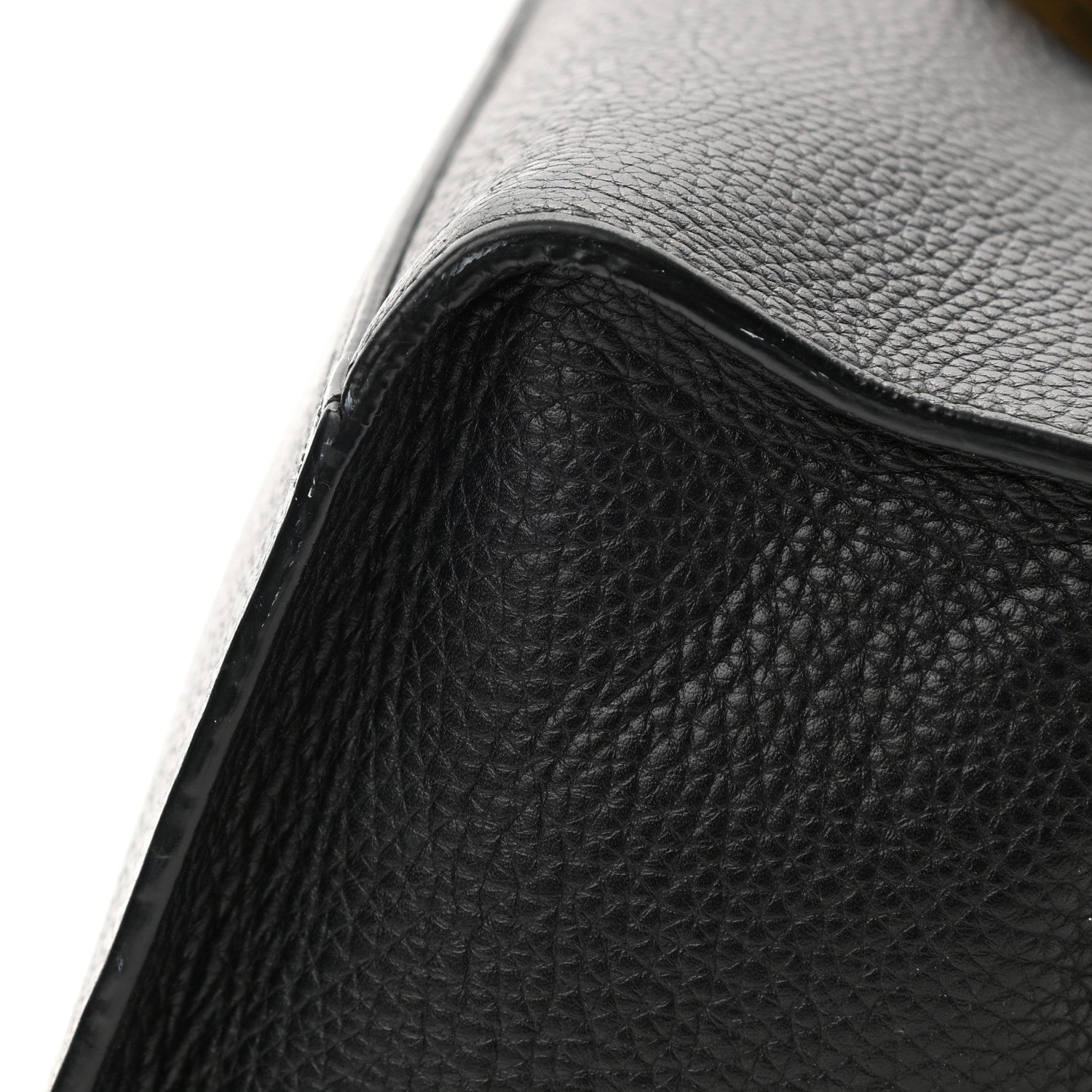 Gucci Calfskin Small GG Marmont Top Handle Bag Black 11 of 11