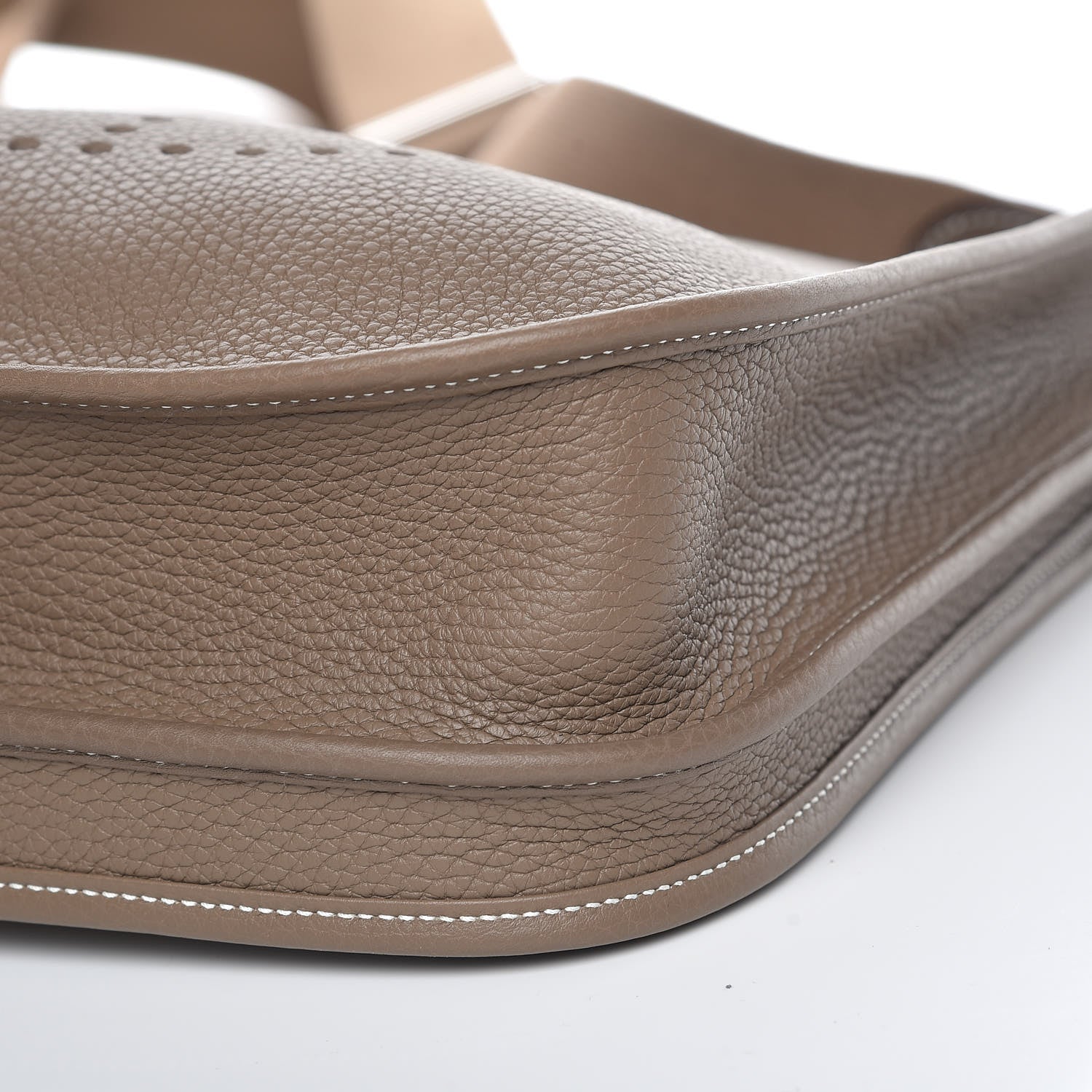 Hermes Taurillon Clemence Evelyne III PM Etoupe 9 of 10