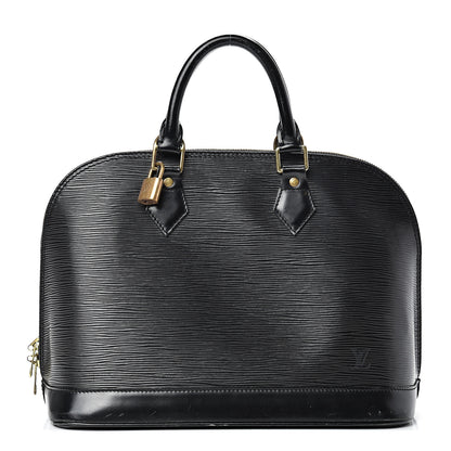 Louis Vuitton Epi Alma PM Black 1 of 27