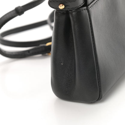 Fendi Nappa Micro Peekaboo Iconic Satchel Black 12 of 14