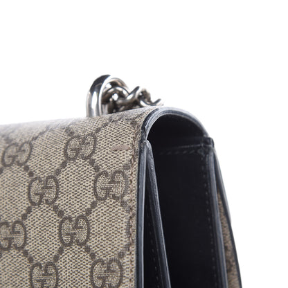 Gucci GG Supreme Monogram Small Dionysus Shoulder Bag Black 11 of 13