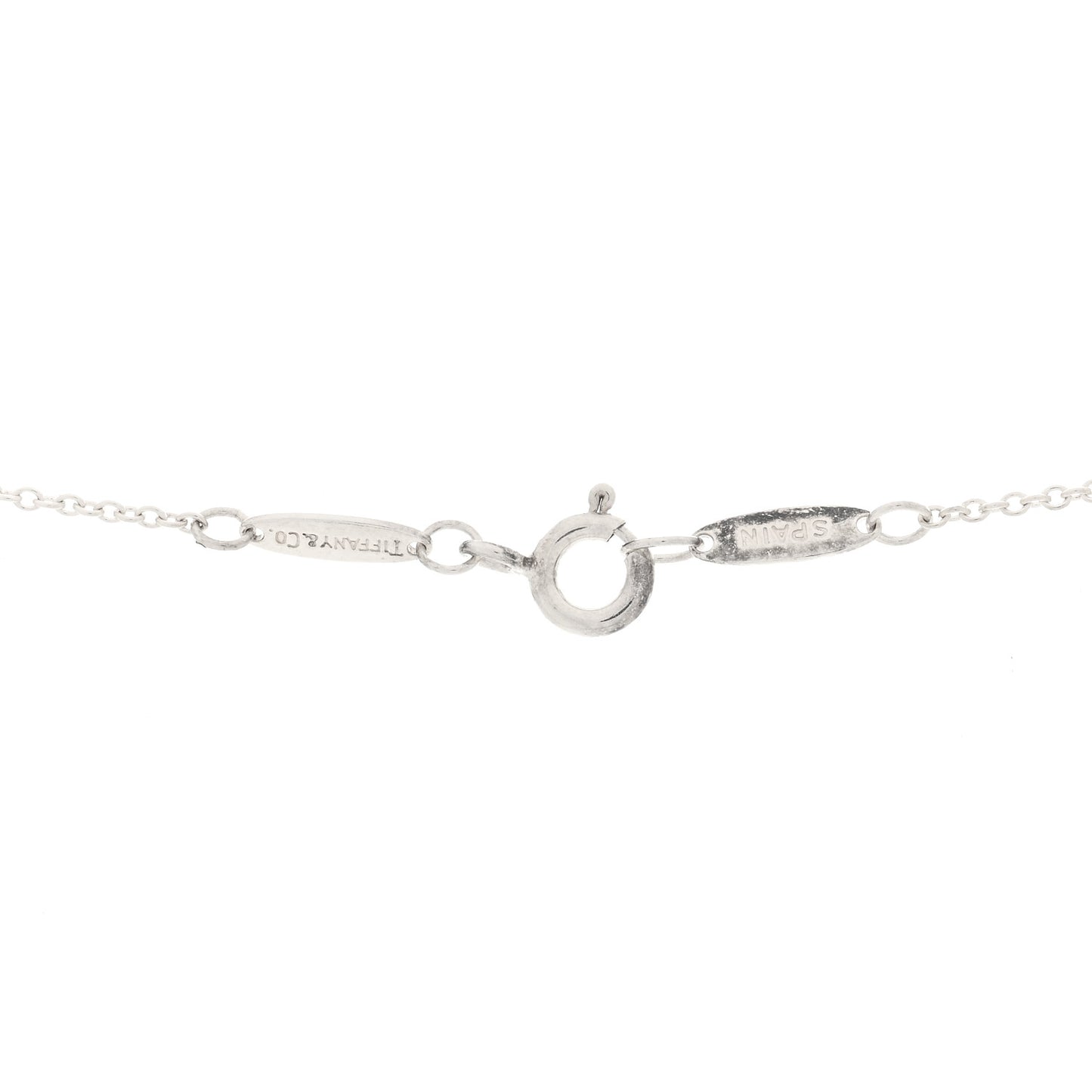 Sterling Silver Elsa Peretti Apple Pendant Necklace