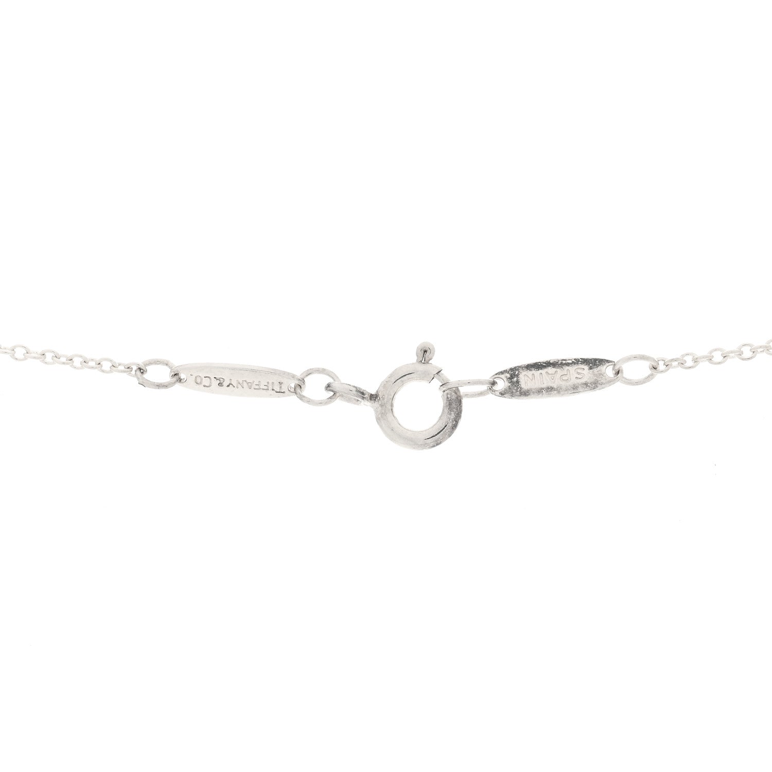 Tiffany Sterling Silver Elsa Peretti Apple Pendant Necklace 3 of 4