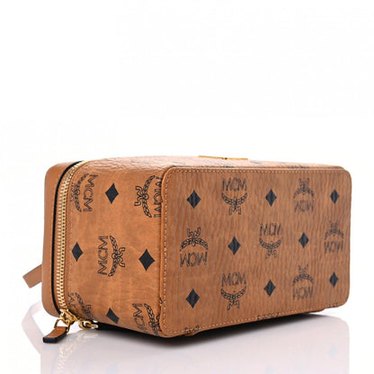 MCM Visetos Rockstar Vanity Case Cognac 3 of 7