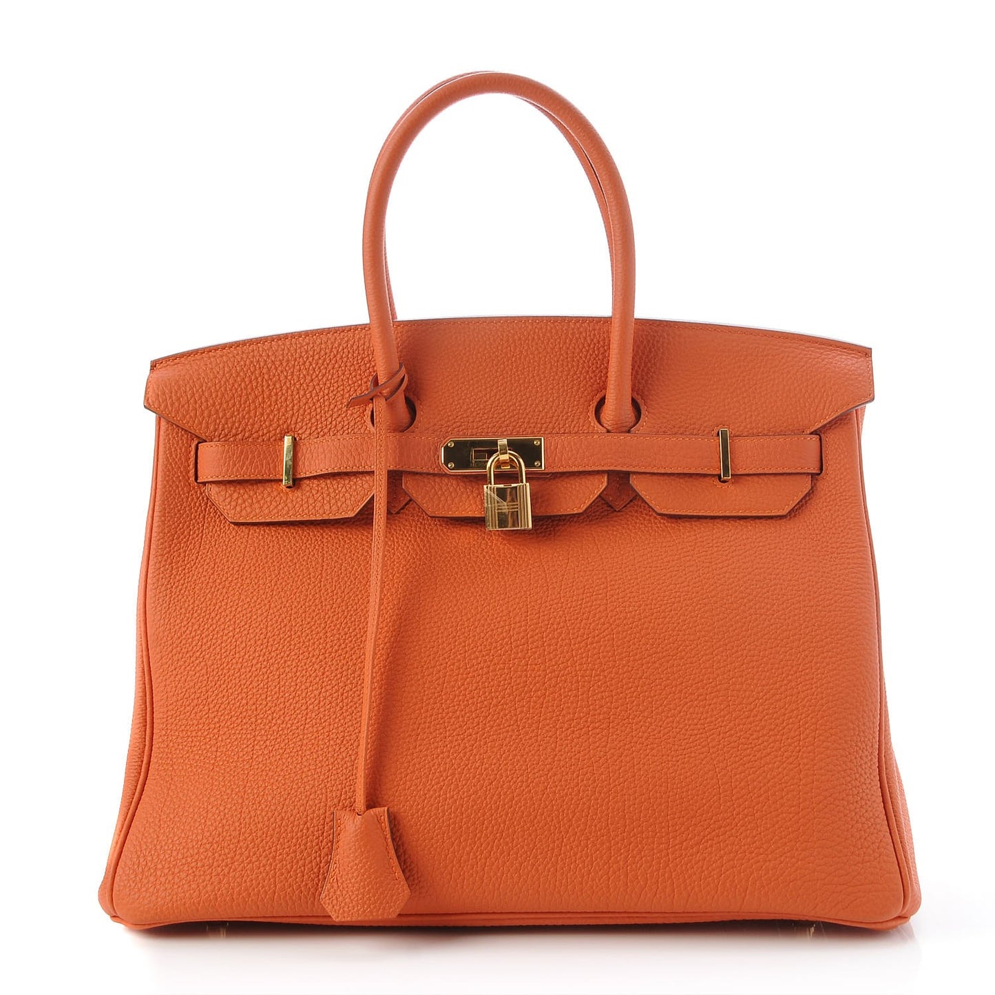 Togo Birkin 35 Orange