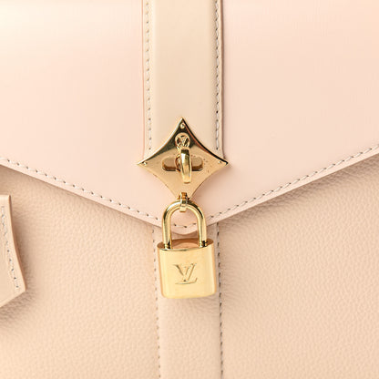 Louis Vuitton Grained Smooth Calfskin Rose Des Vents PM Creme 9 of 10