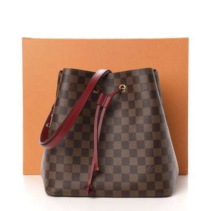 Louis Vuitton Damier Ebene Neonoe MM Cherry Berry 10 of 10