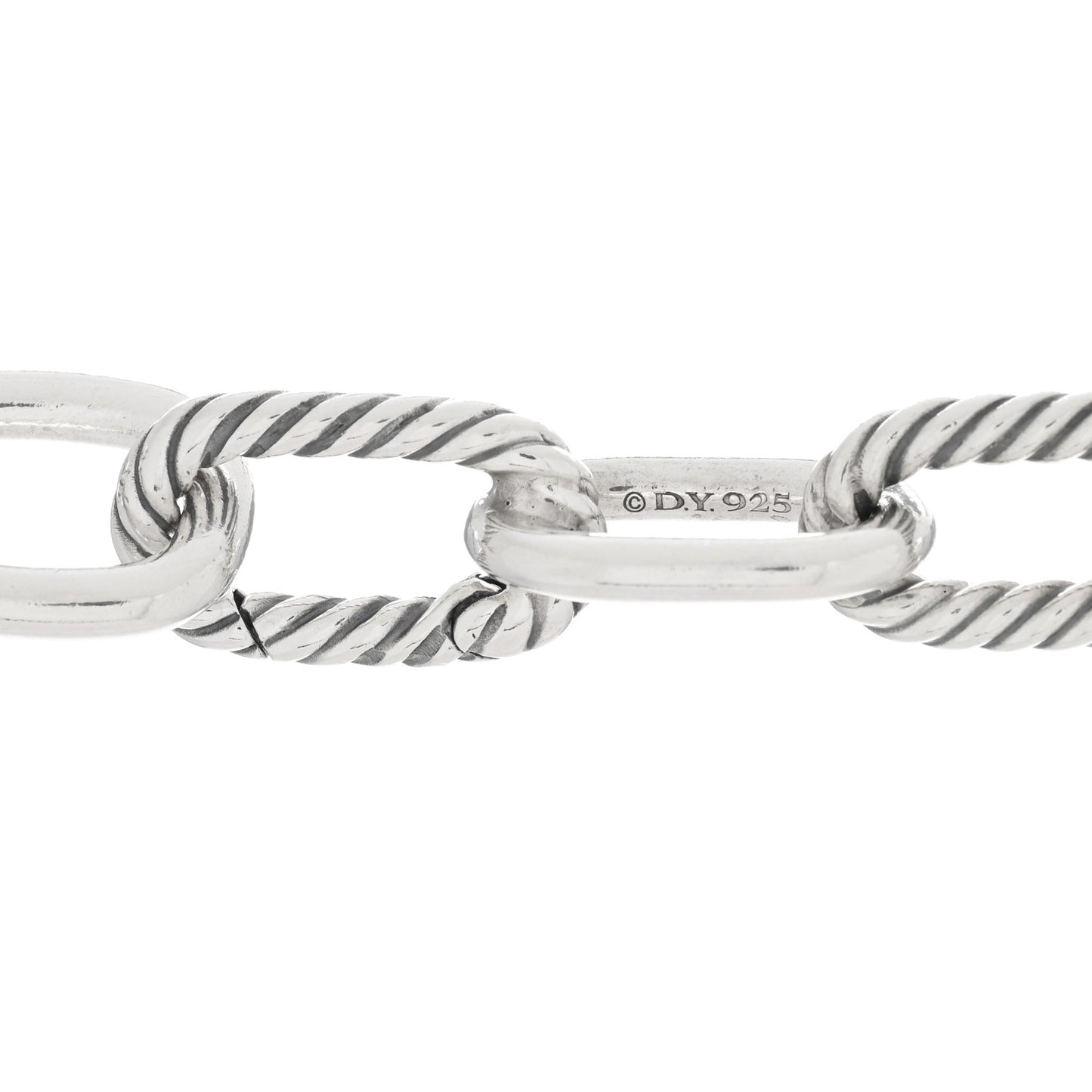 Sterling Silver 11mm Madison Chain Necklace 20.5"