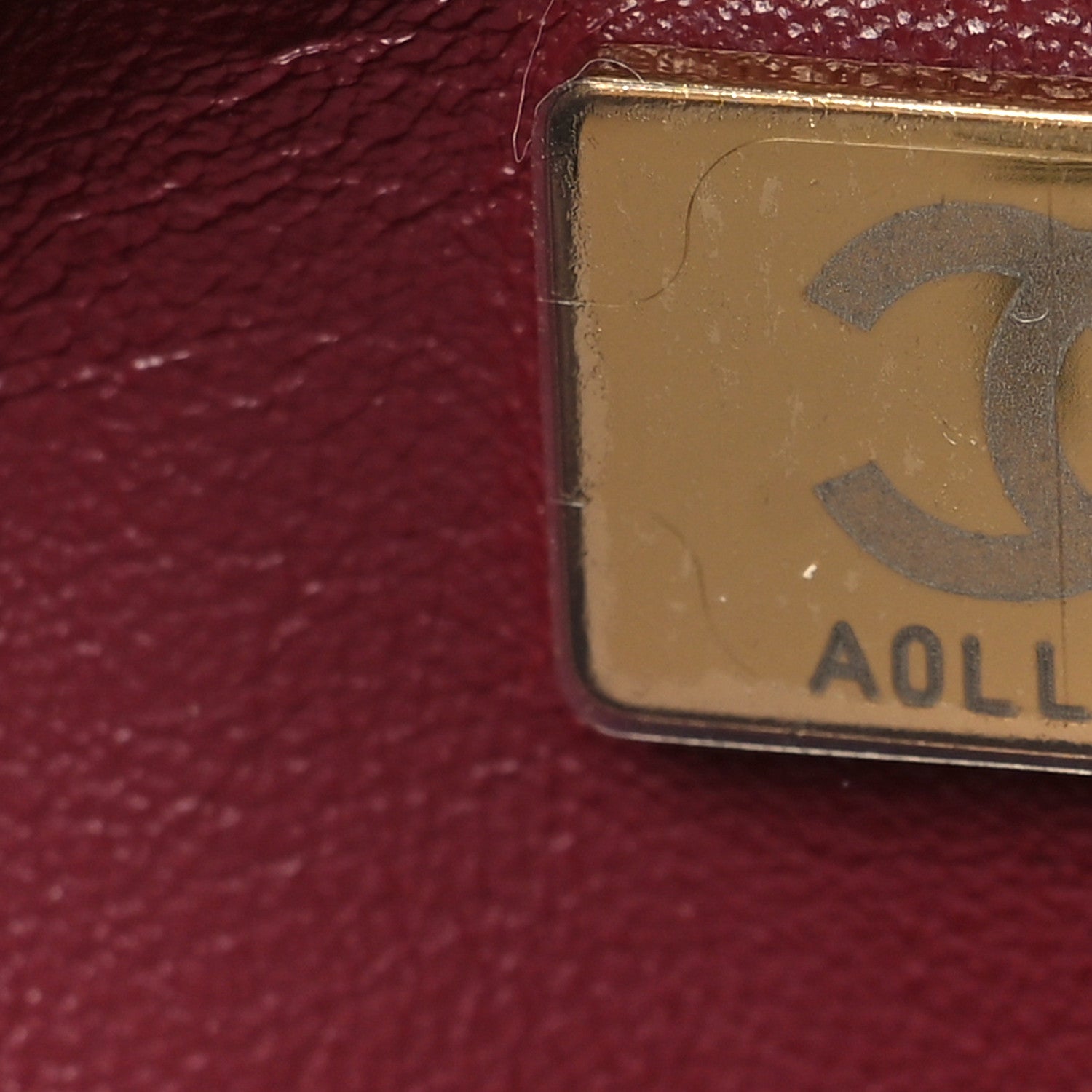Chanel Grained Calfskin Souplissimo Maxi Flap Burgundy 6 of 10