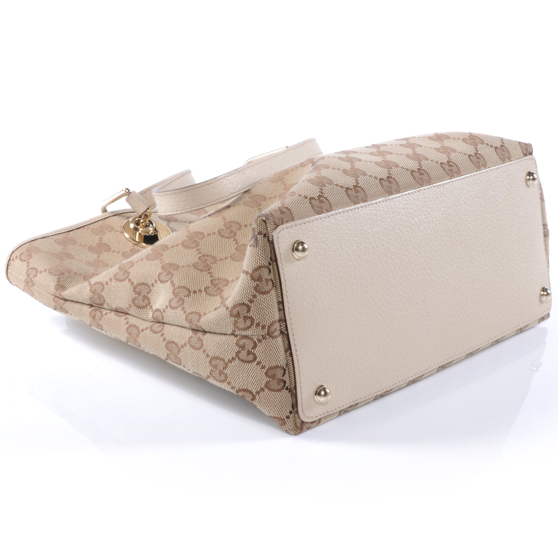 Gucci Monogram Eclipse Tote White 4 of 7