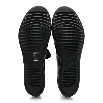 Chanel Lambskin Cap Toe CC Mary Jane Flats 40 Black 5 of 9