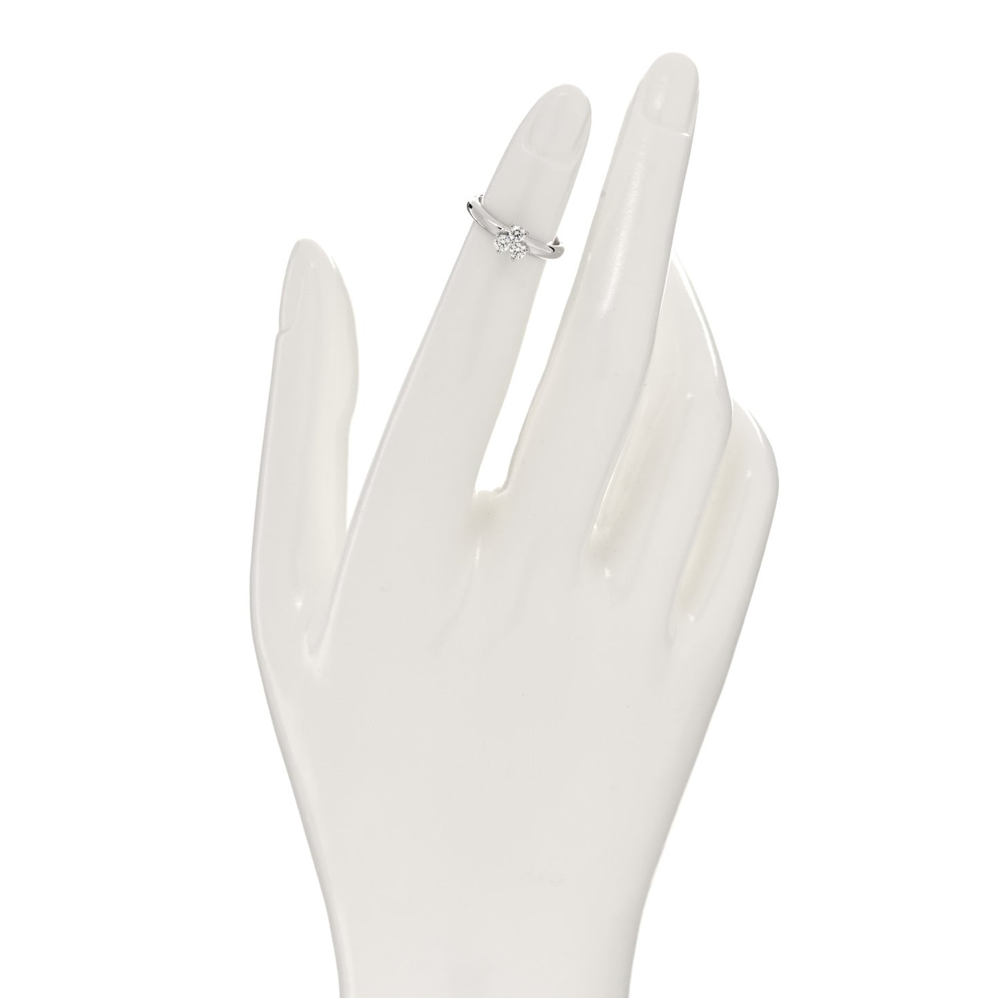 Platinum Diamond Aria Band Ring 44 3