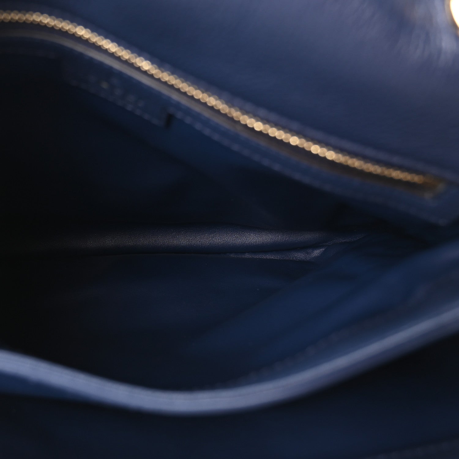 Gucci Roxy Calfskin Web Medium Blondie Top Handle Shoulder Flap Bag Blue Agata 4 of 9
