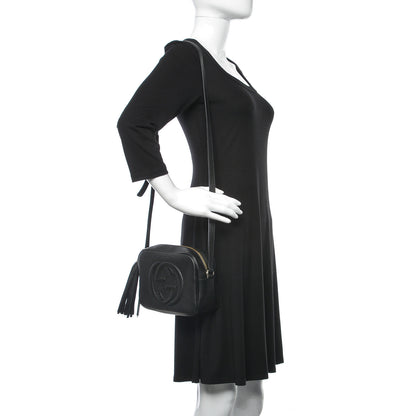 Gucci Pebbled Calfskin Small Soho Disco Bag Black 2 of 9