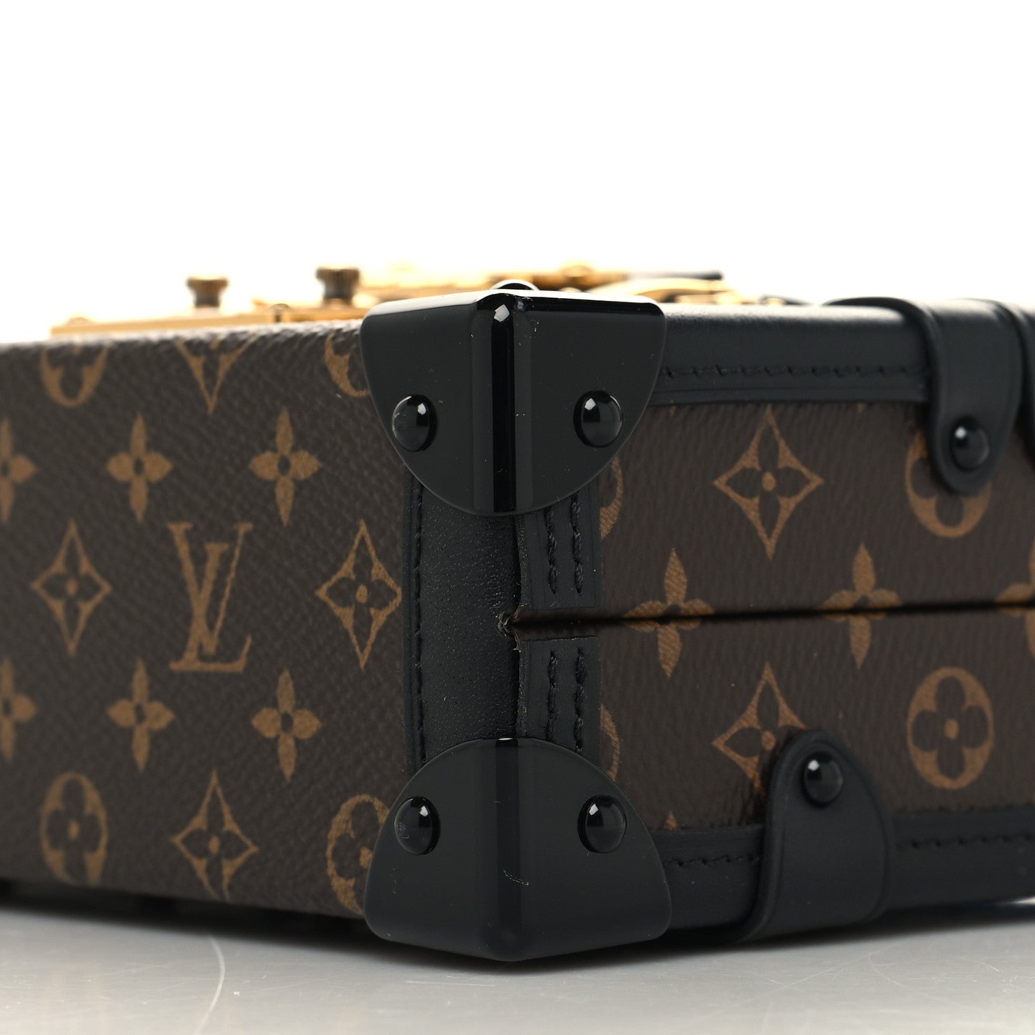 Louis Vuitton Monogram Petite Malle Black 9 of 9