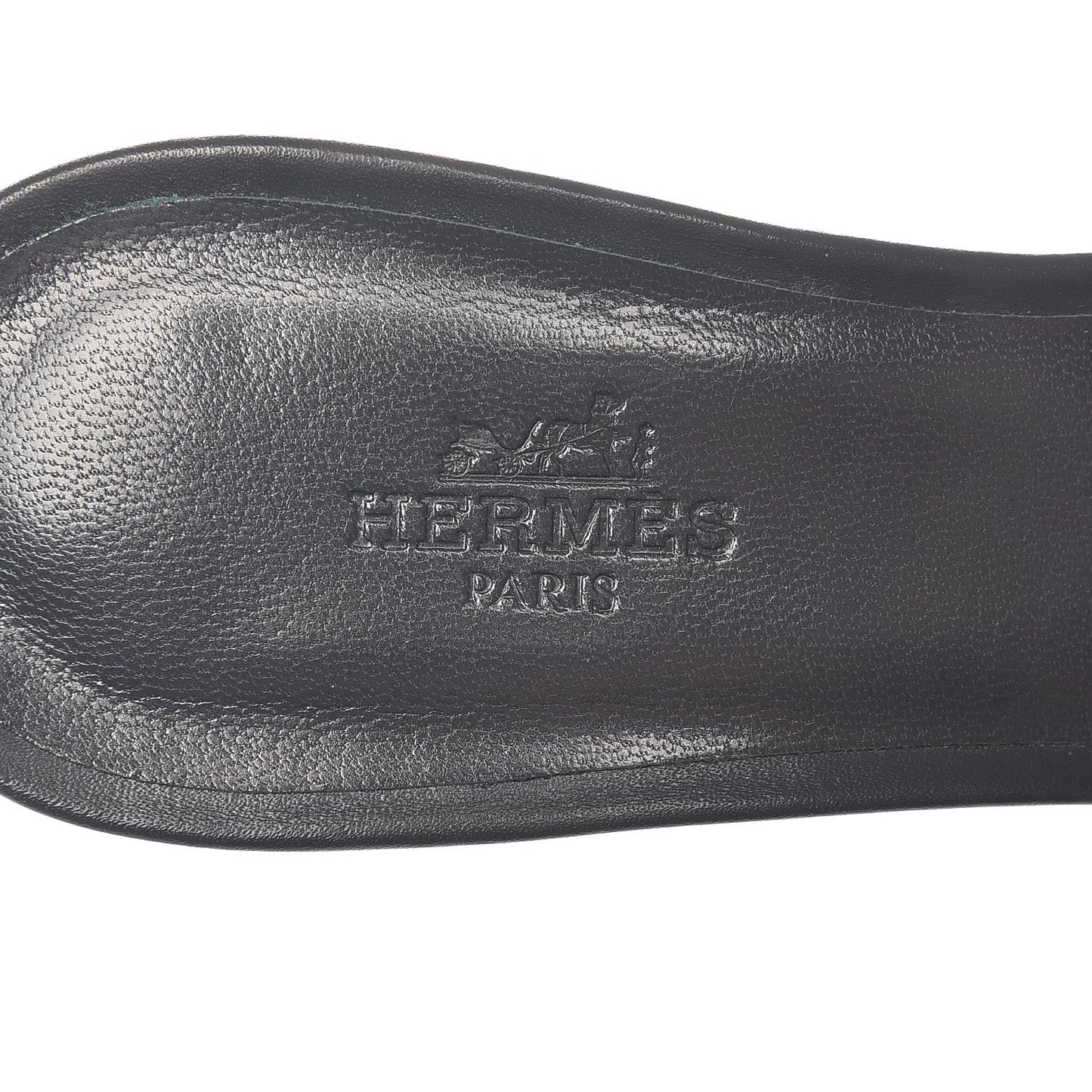 Calfskin Oasis Sandals 36 Bleu Ardoise Bordeaux